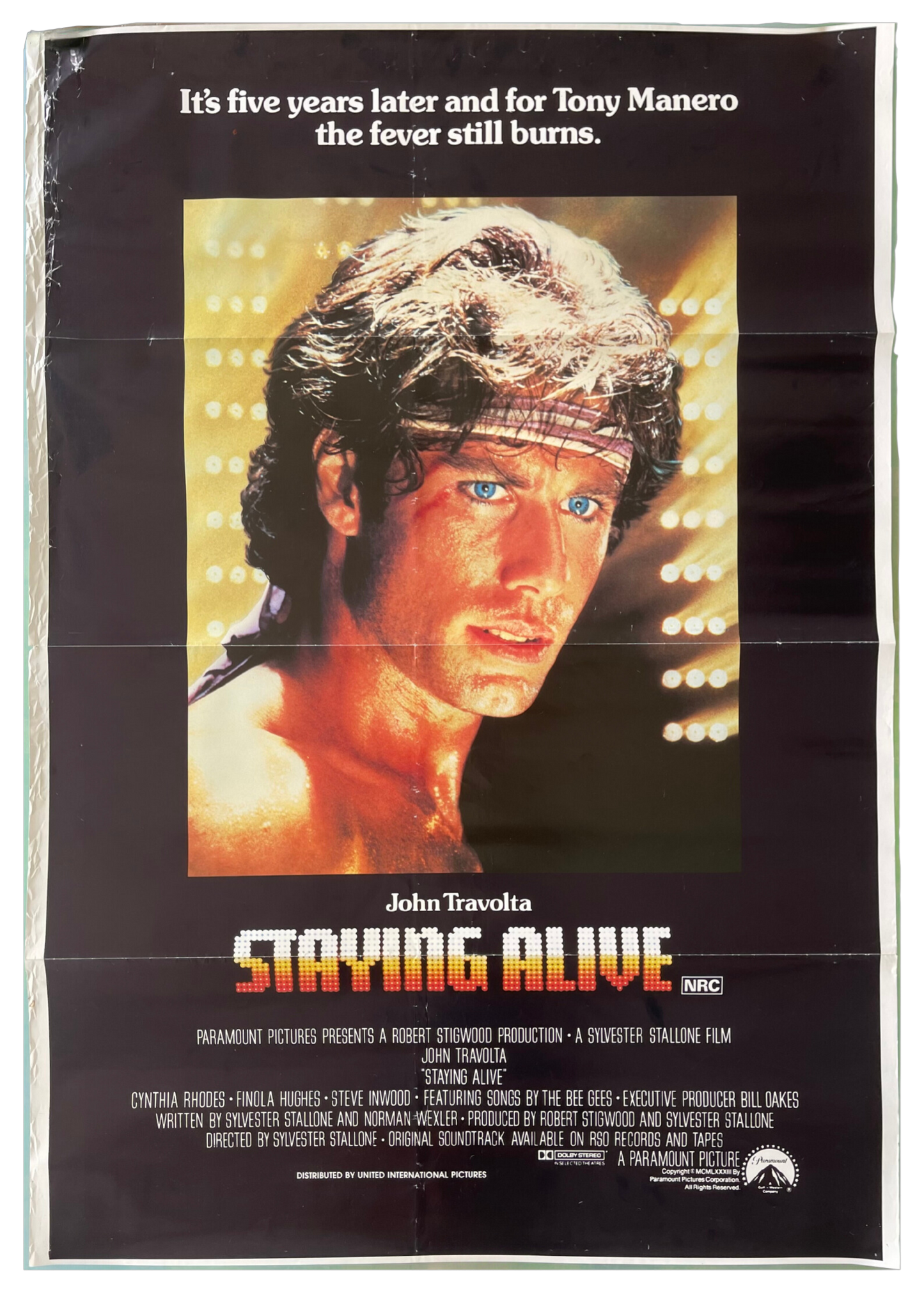 Staying Alive (1983) - One Sheet