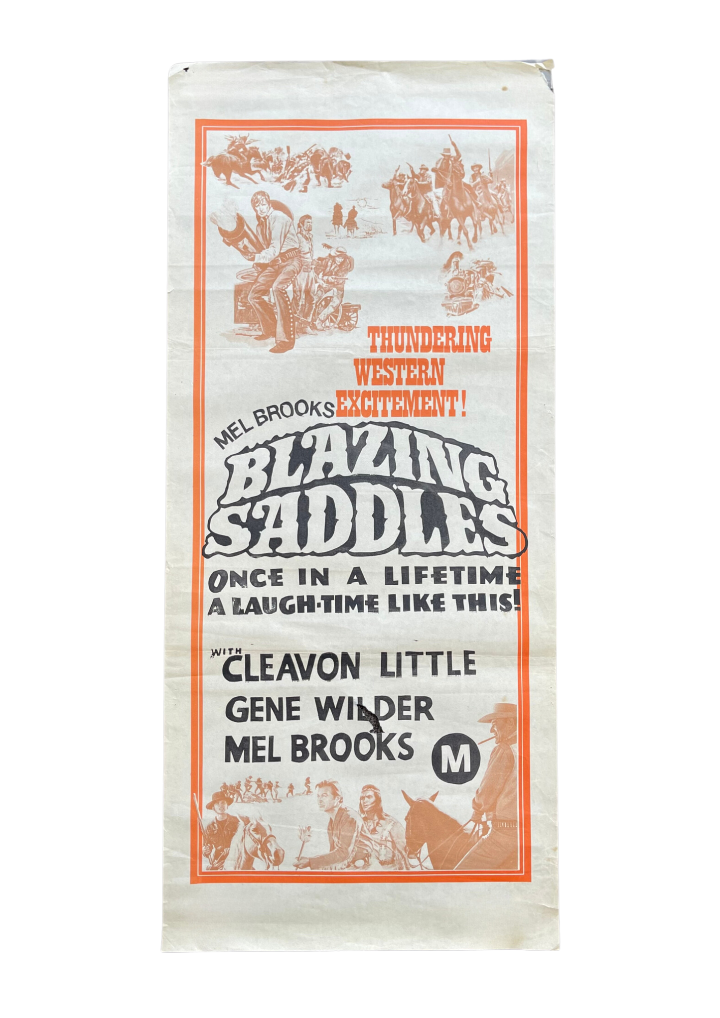 Blazing Saddles (1974) - Daybill