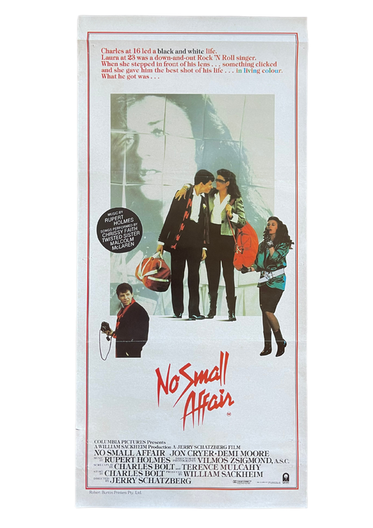 No Small Affair (1984) - Daybill