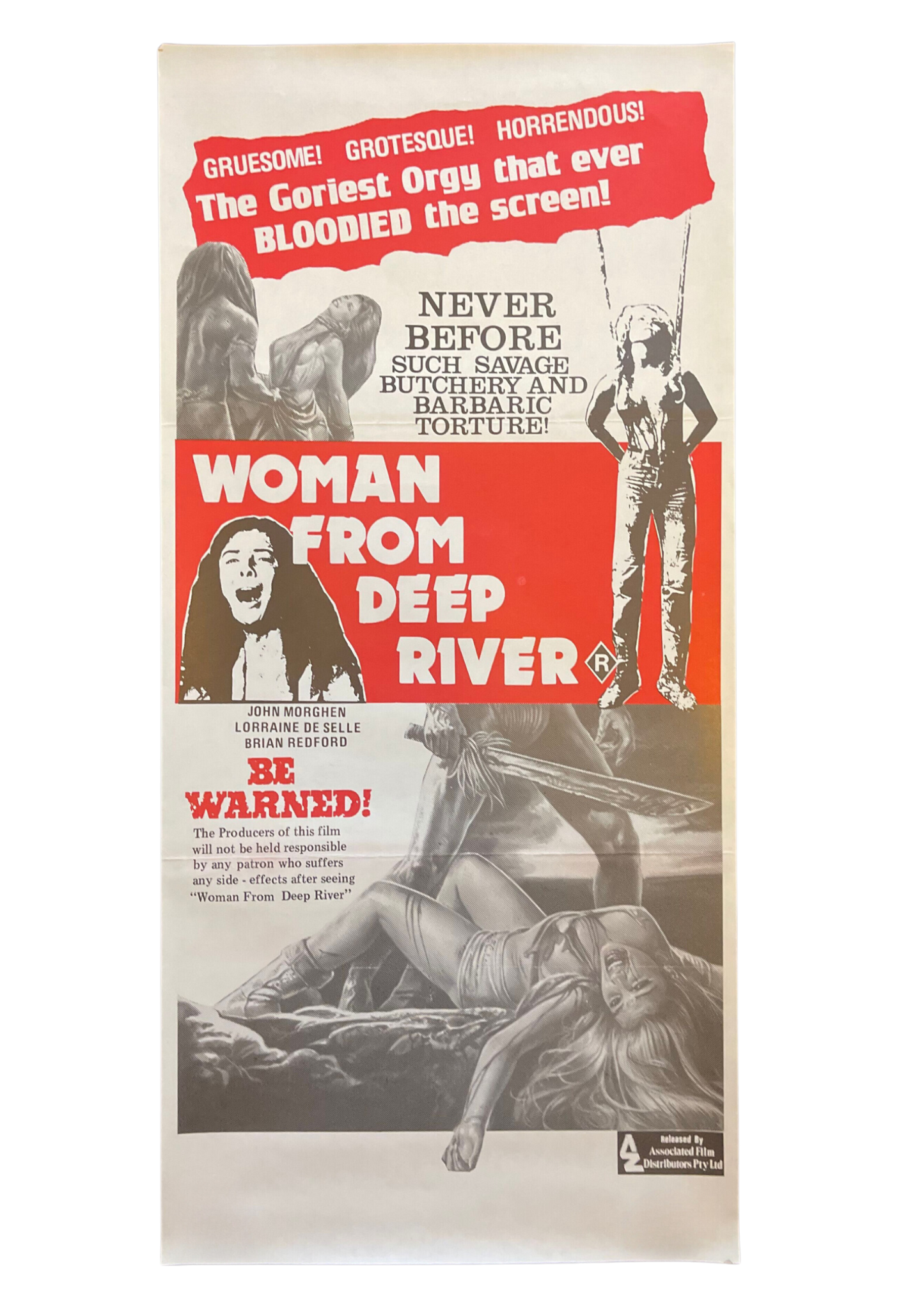 Woman From Deep River / Cannibal Ferox (1981) - Daybill