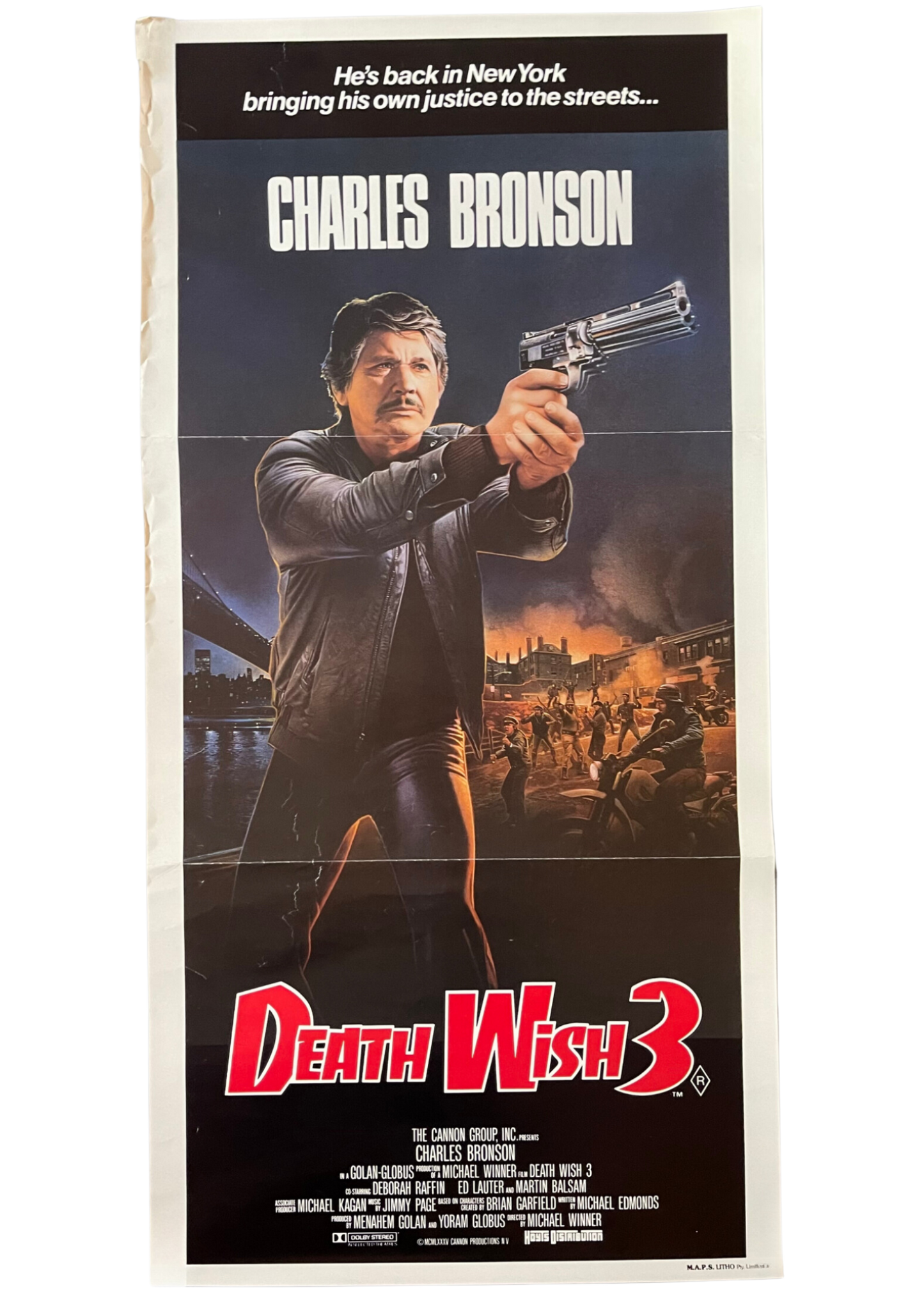 Death Wish 3 (1985) Charles Bronson- Daybill