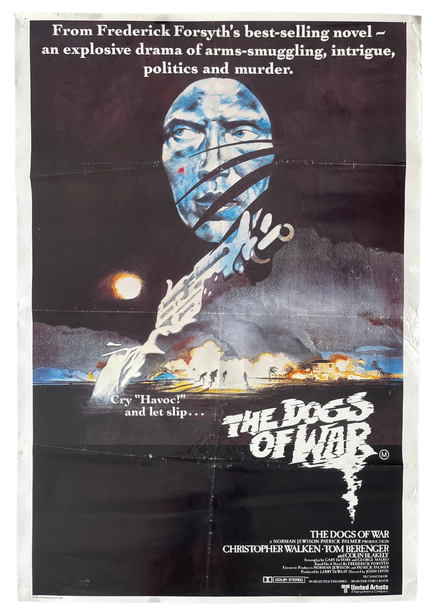 The Dogs Of War (1981) - One Sheet