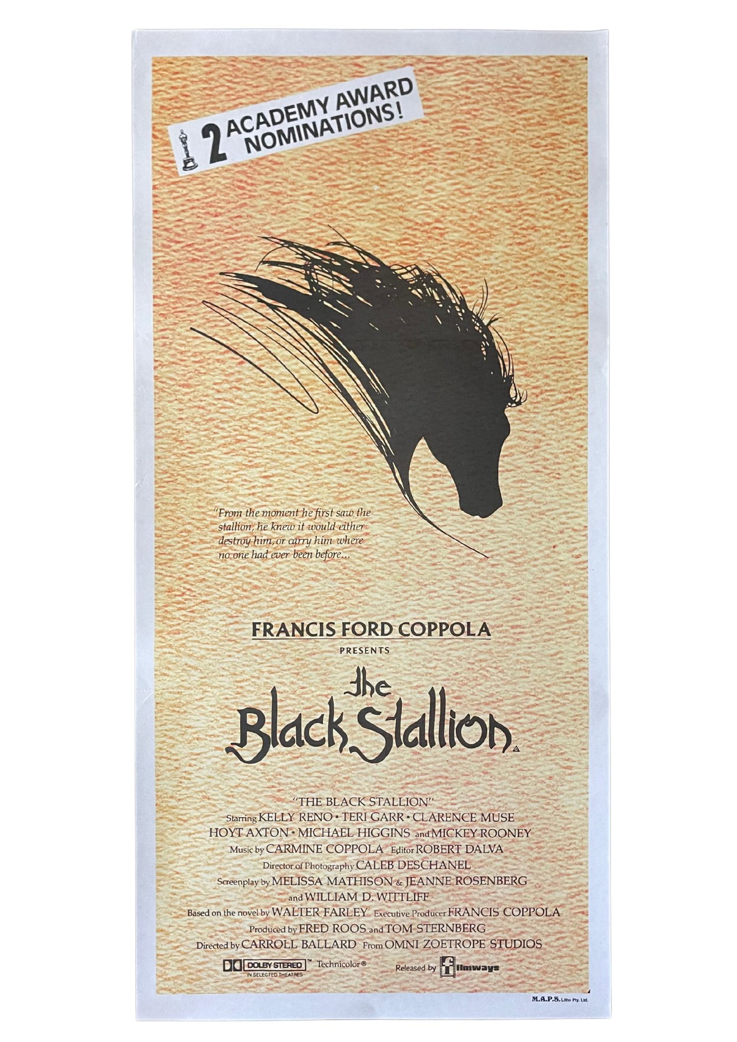 The Black Stallion (1979) - Daybill