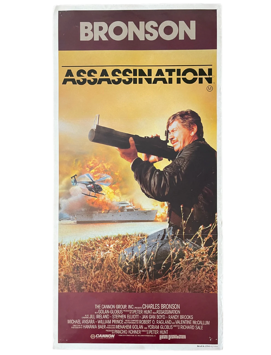 Assassination (1987) Charles Bronson  - Daybill