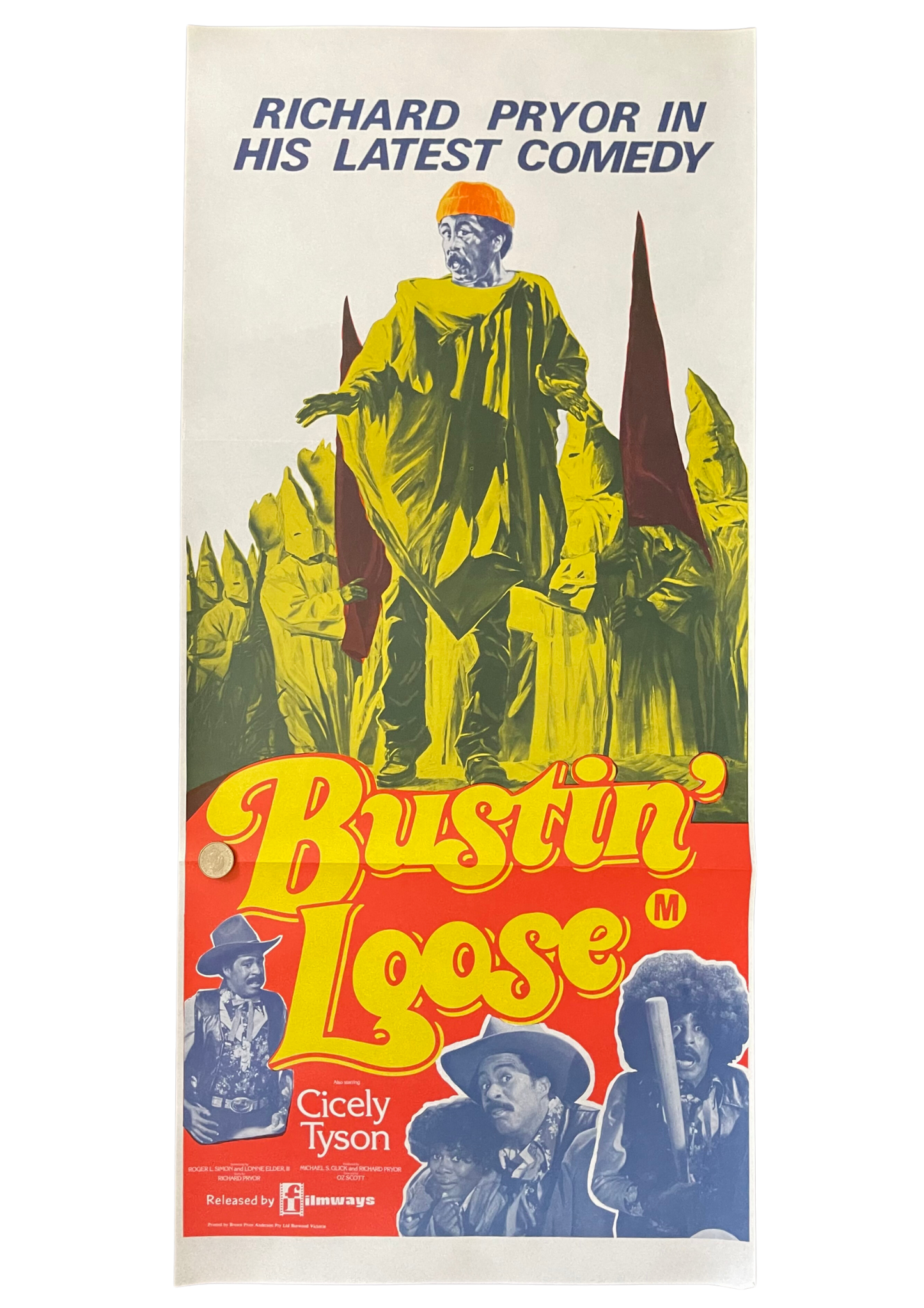 Bustin Loose (1981) - Daybill