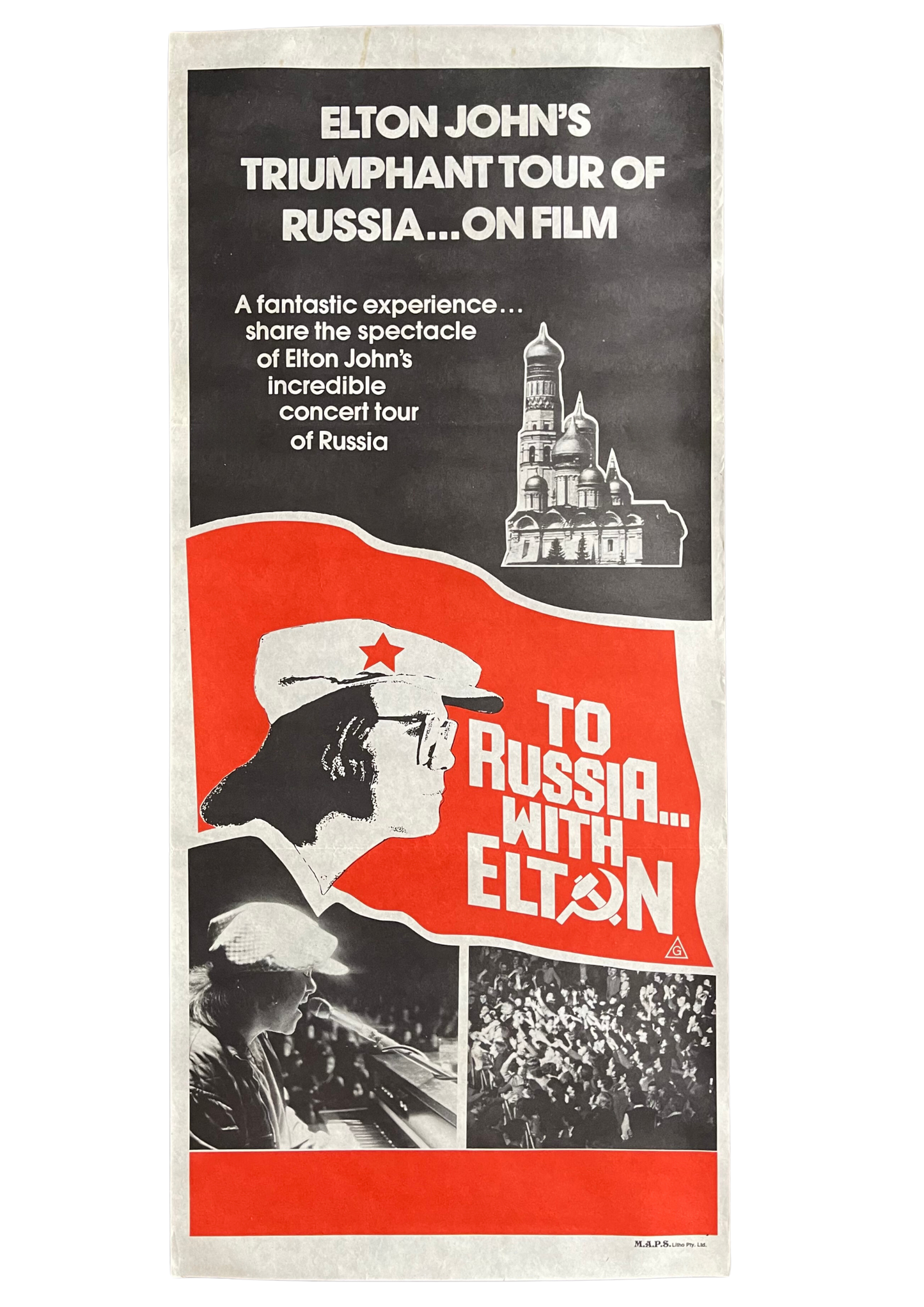 To Russia... With Elton (1979) - Daybill