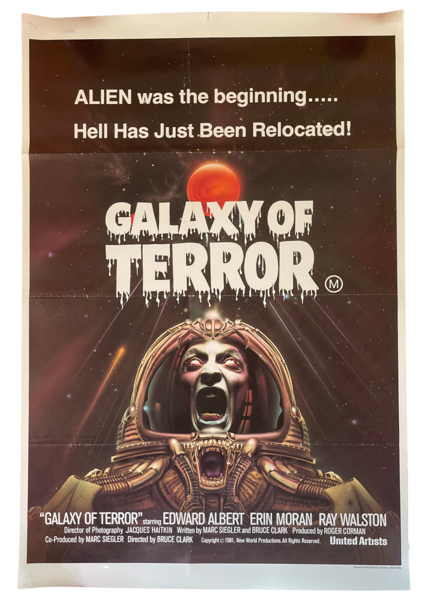 Galaxy Of Terror (1981) - One Sheet