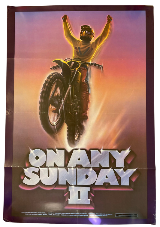 On Any Sunday 2 (1981) - One Sheet