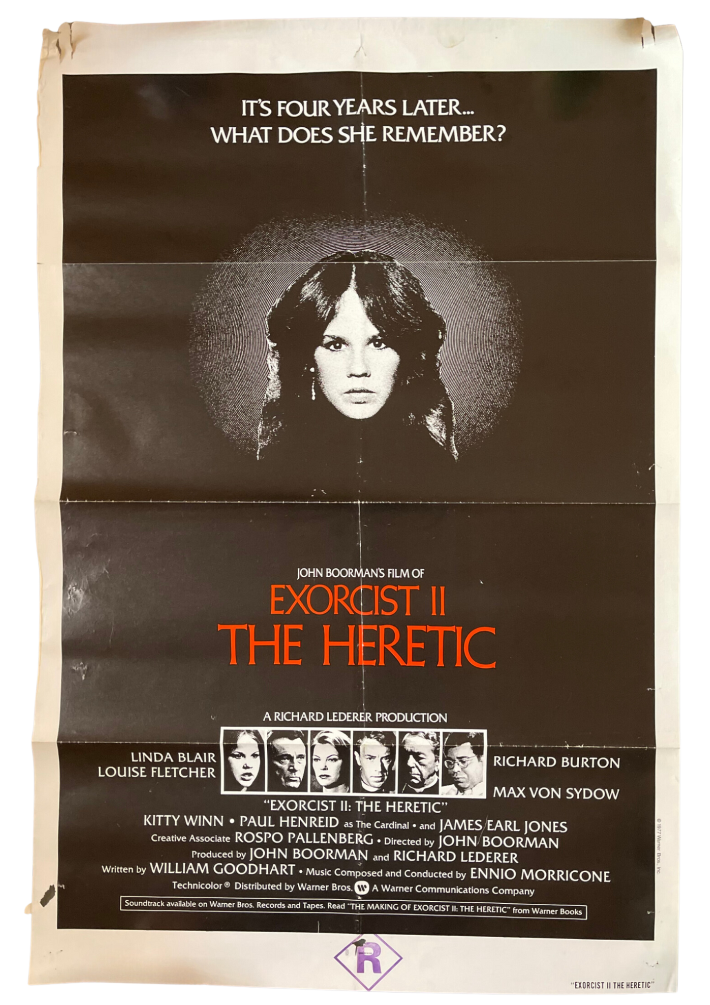 Exorcist II: The Heretic (1977) - One Sheet