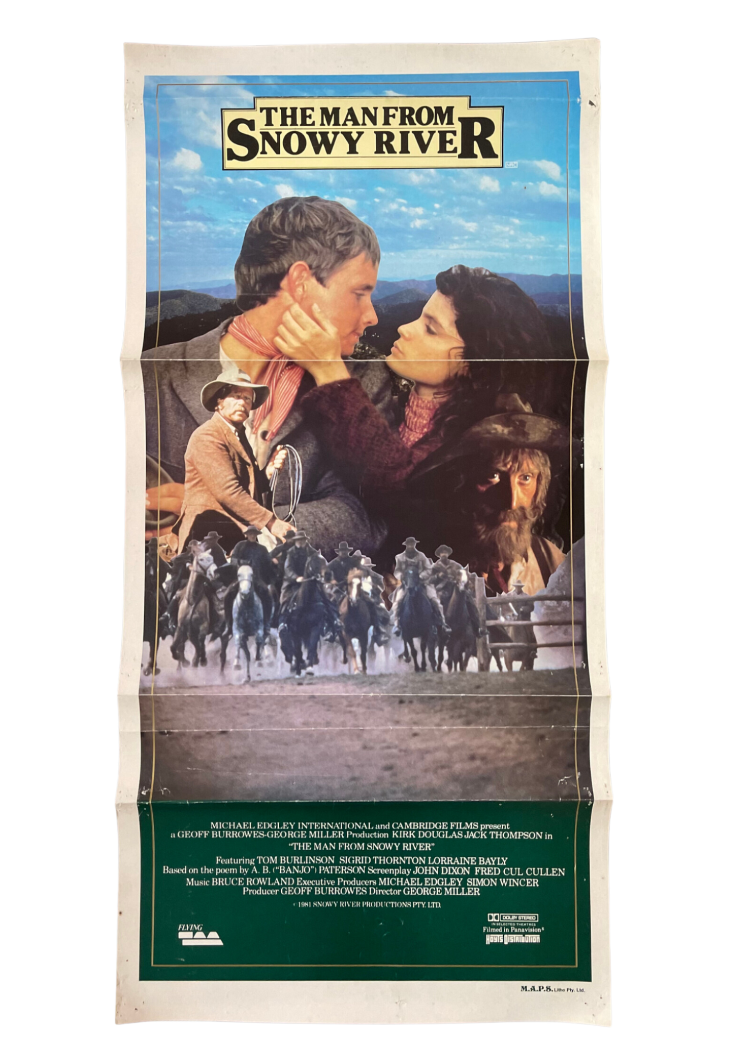 The Man From Snowy River (1982) - Daybill