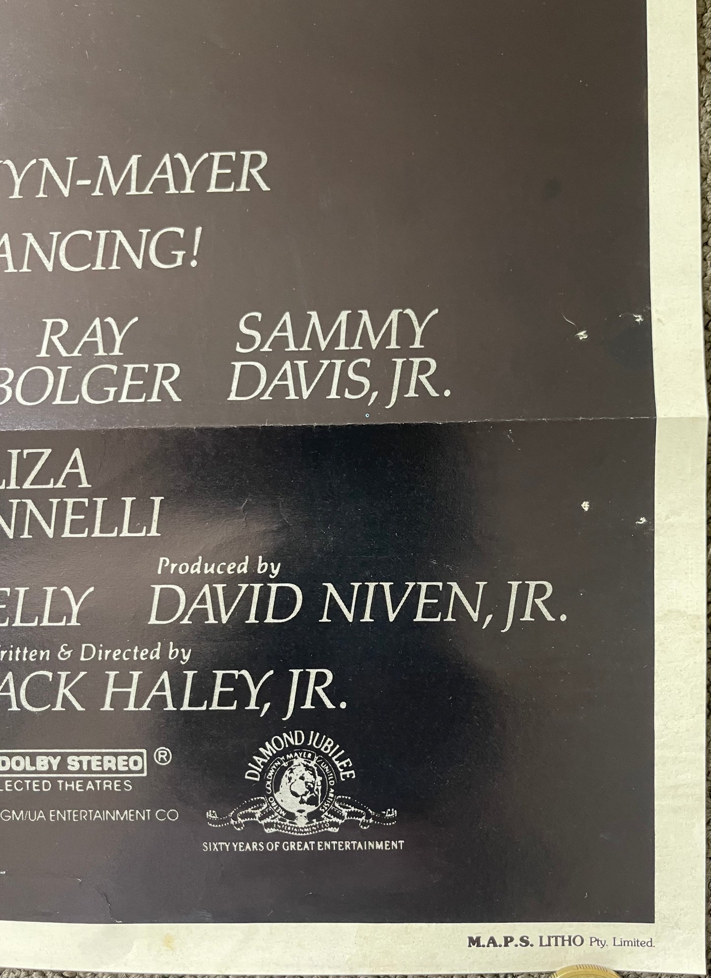 That's Dancing! (1985) - Daybill