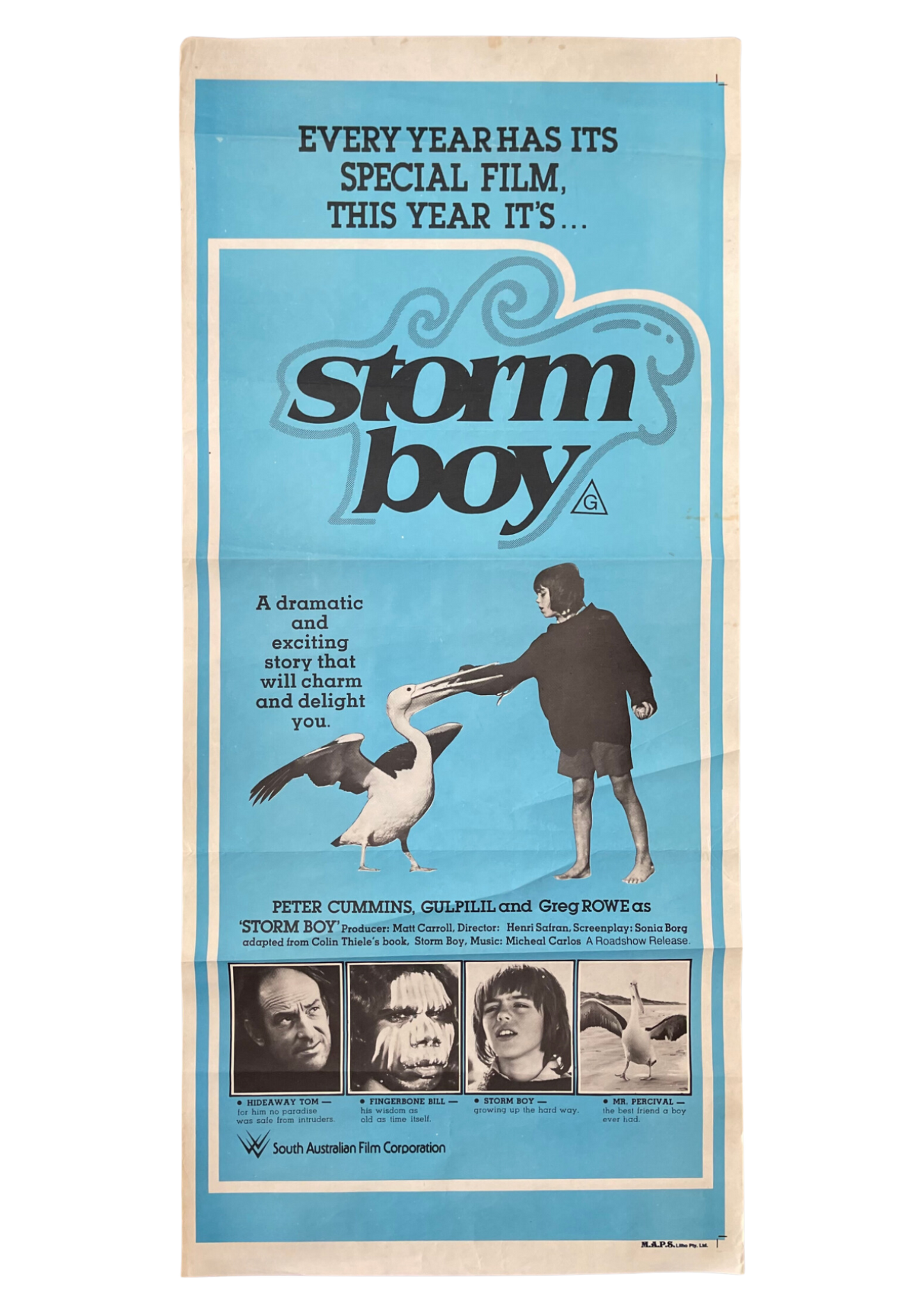 Storm Boy (1976) - Daybill