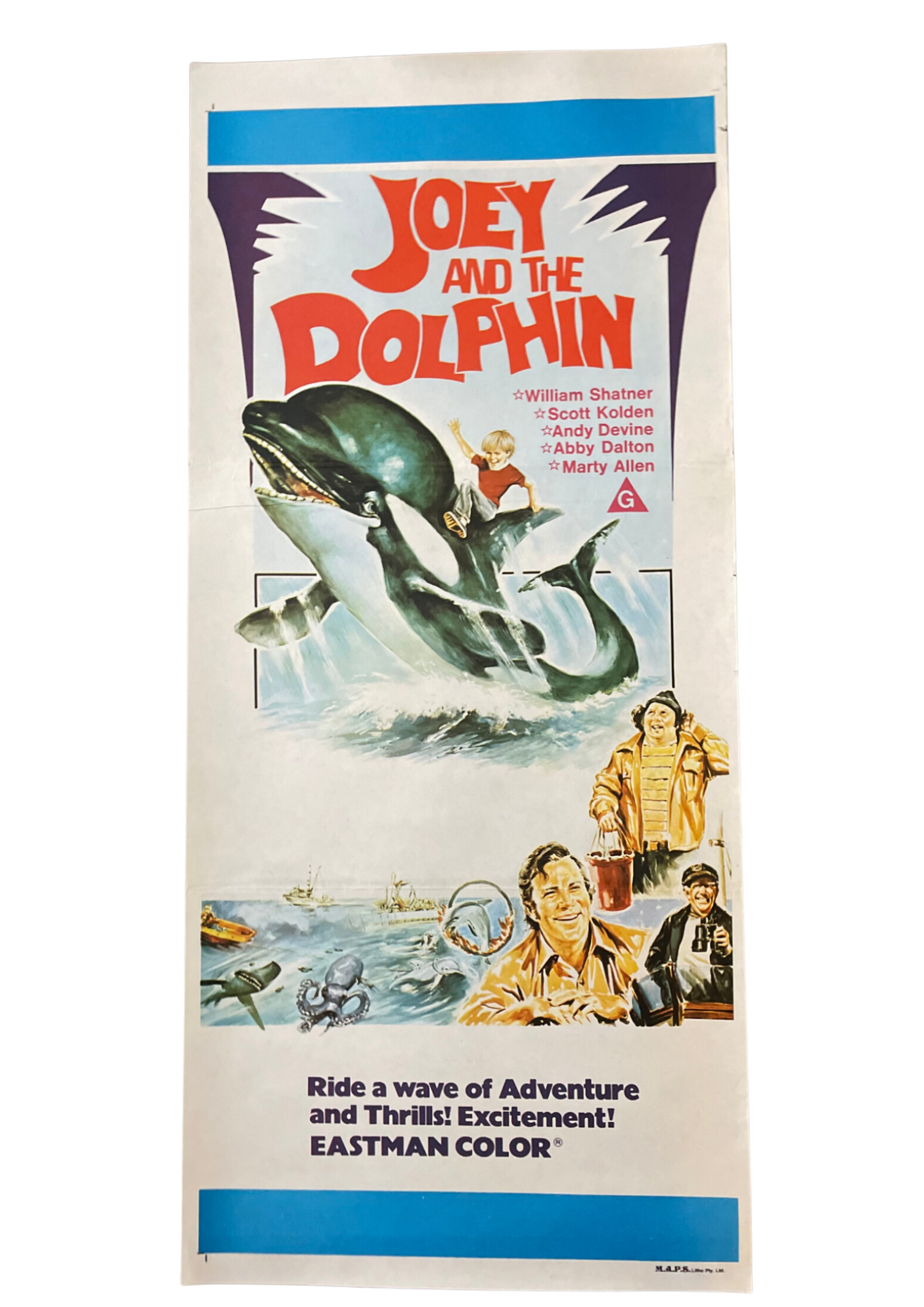 Joey And The Dolphin (1984) - Daybill
