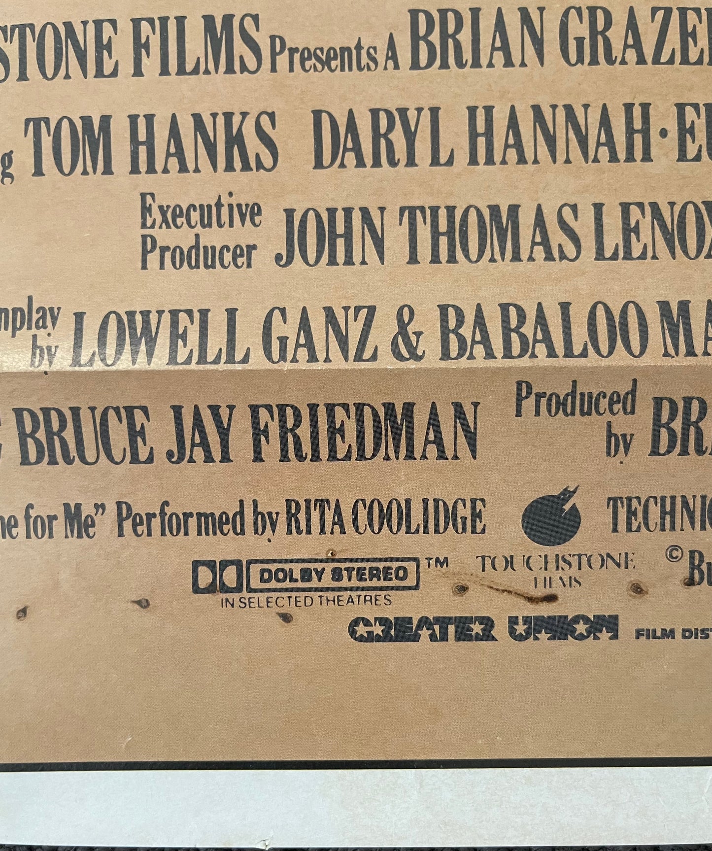 Splash (1984) - Daybill