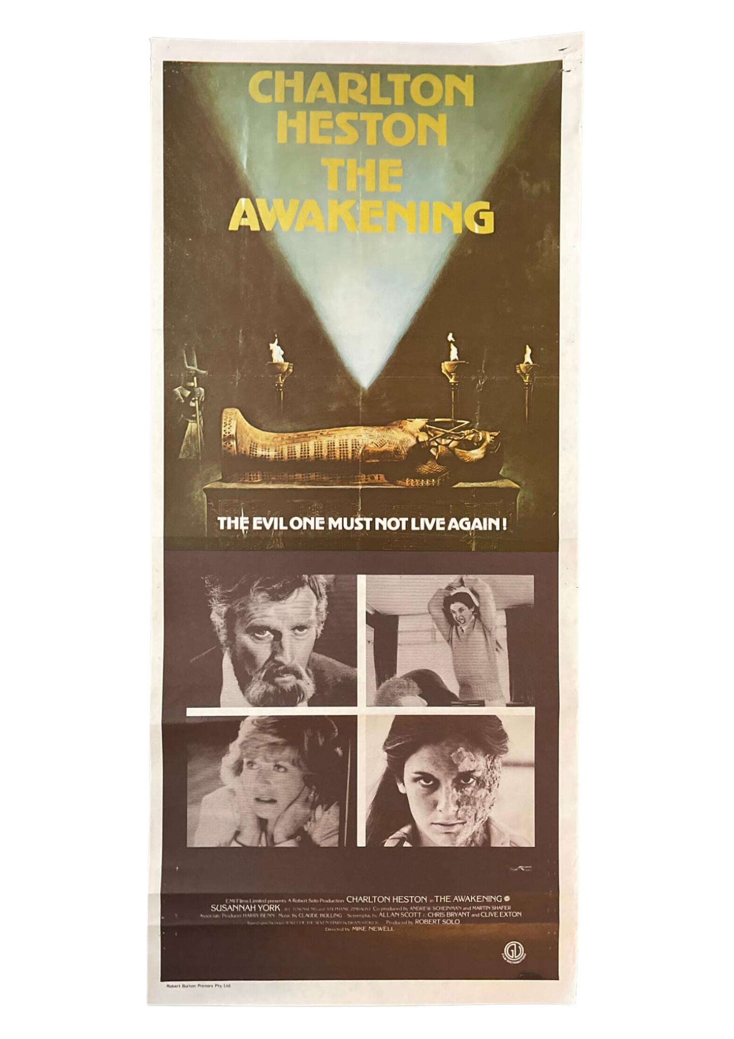 The Awakening (1980) Charlton Heston - Daybill