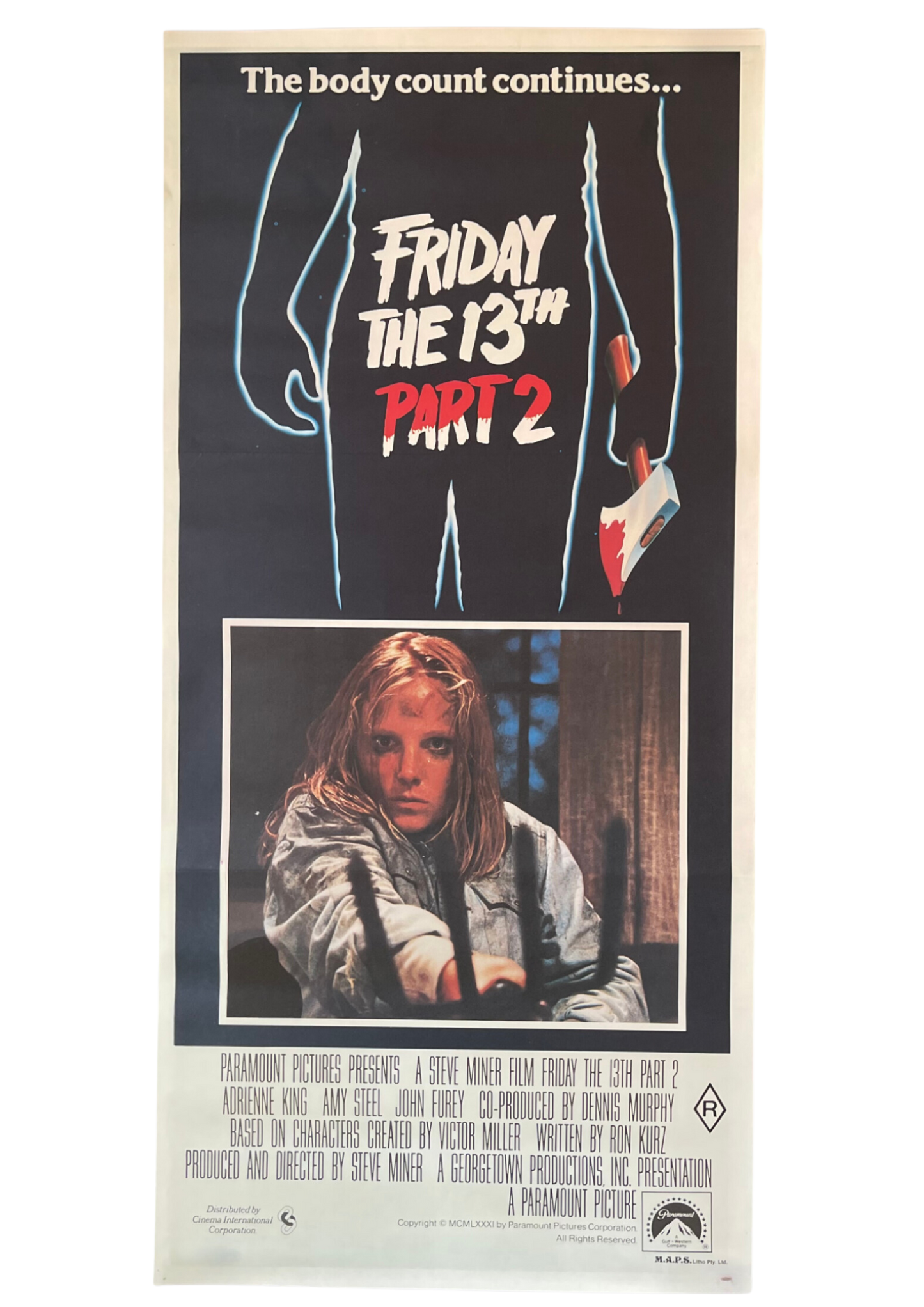 Friday the 13th Part 2 (1981) - Daybill