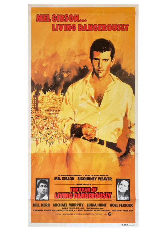 The Year of Living Dangerously (1982) Mel Gibson - Daybill