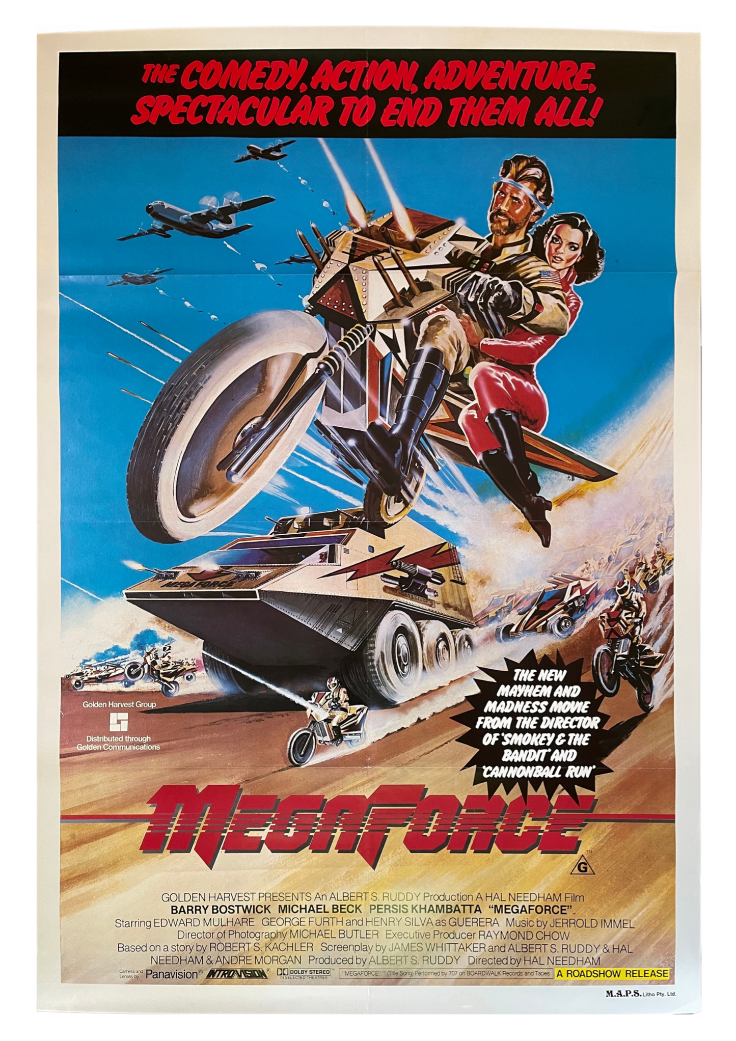 Megaforce (1982) - One Sheet