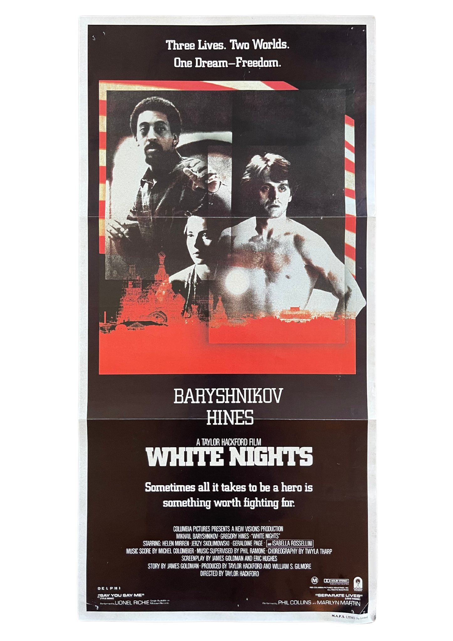 White Nights (1985)- Daybill