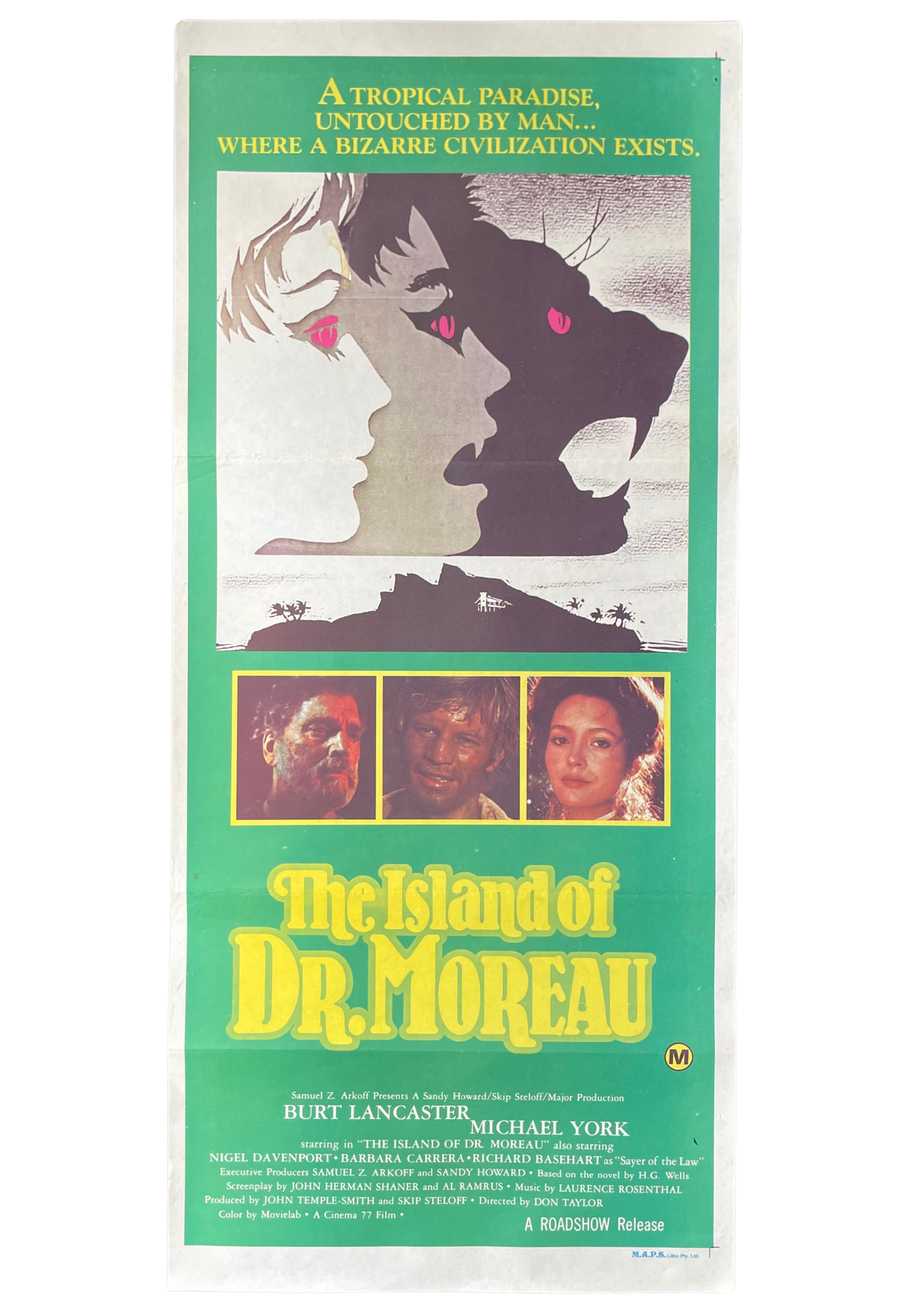 The Island Of Dr Moreau (1977) - Daybill