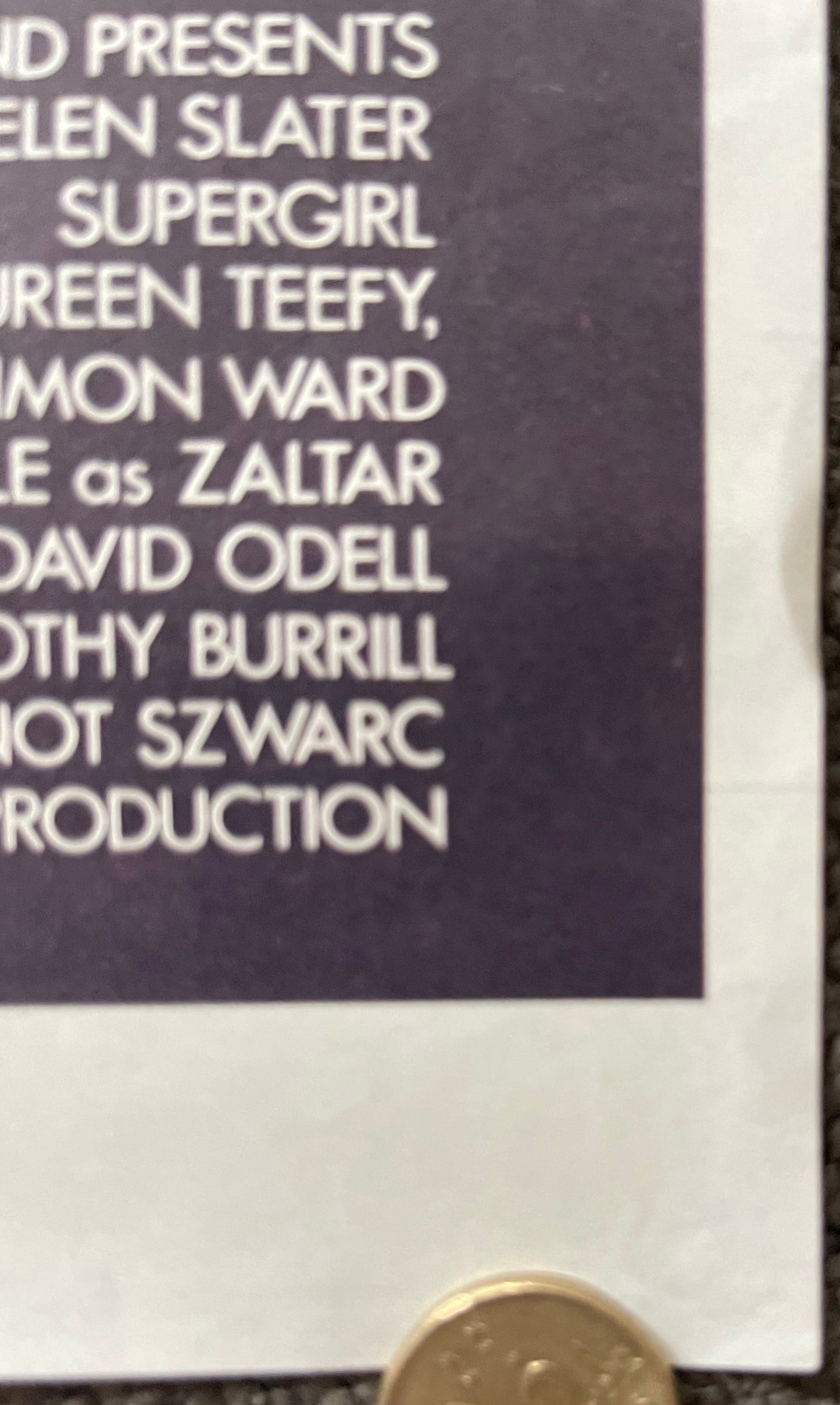 Supergirl (1984) - Daybill