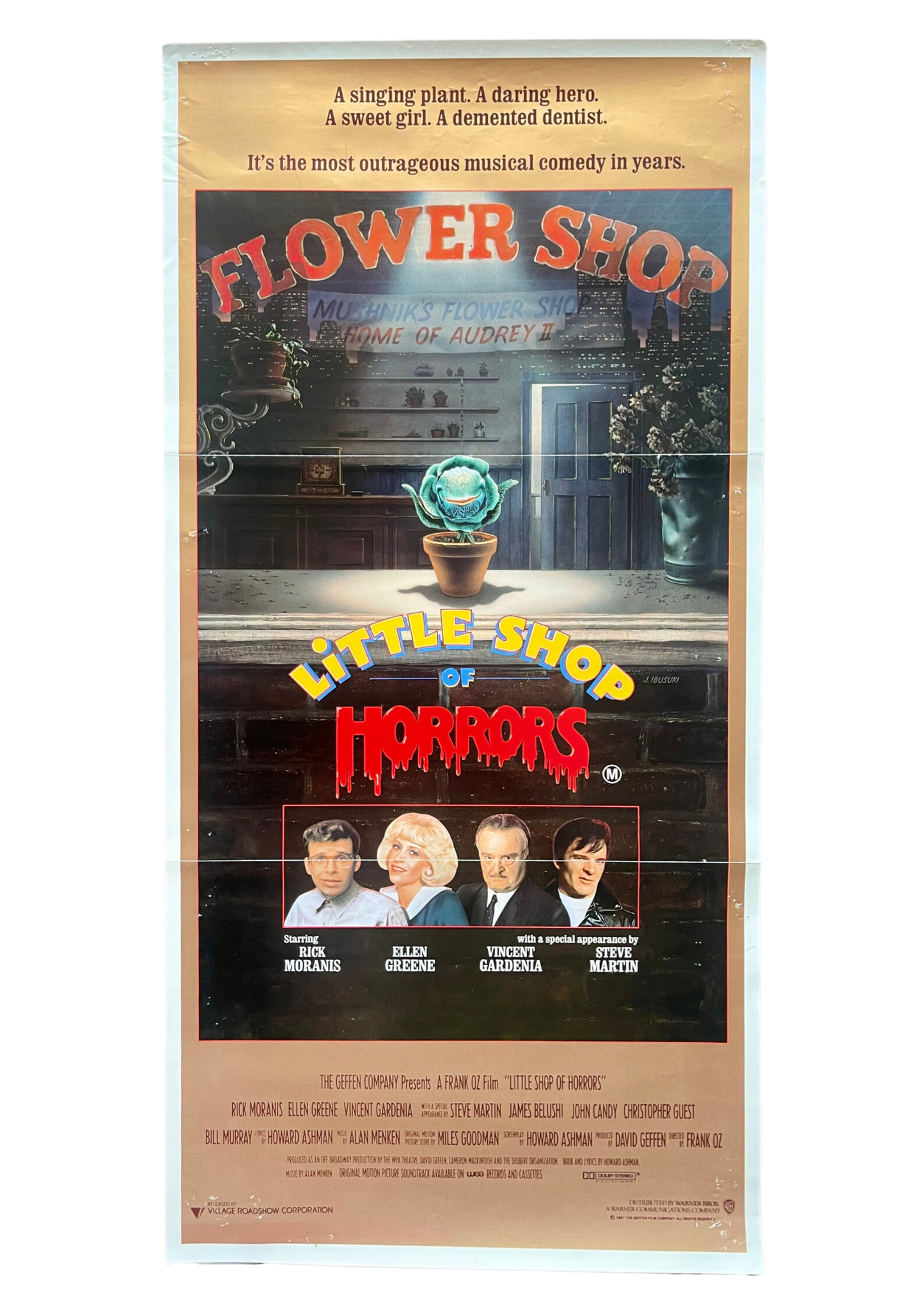 Little Shop Of Horrors (1986) - Daybill