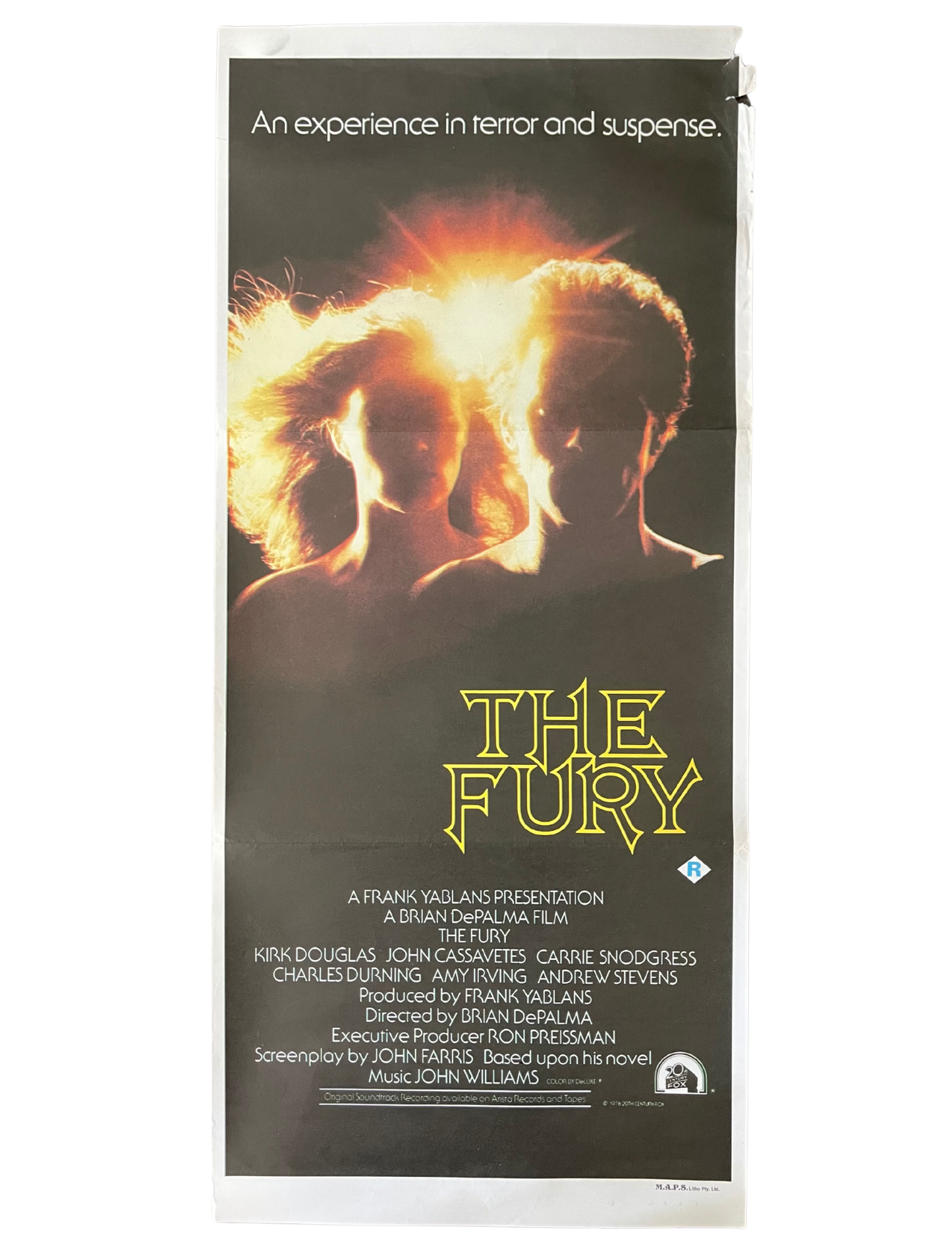 The Fury (1978) Kirk Douglas - Daybill