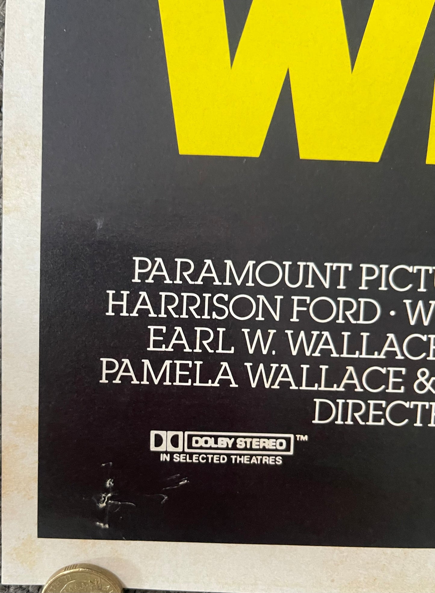 Witness (1985) - Daybill