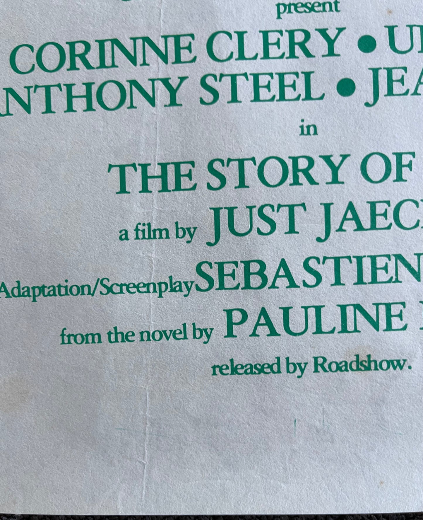 The Story Of O - Daybill