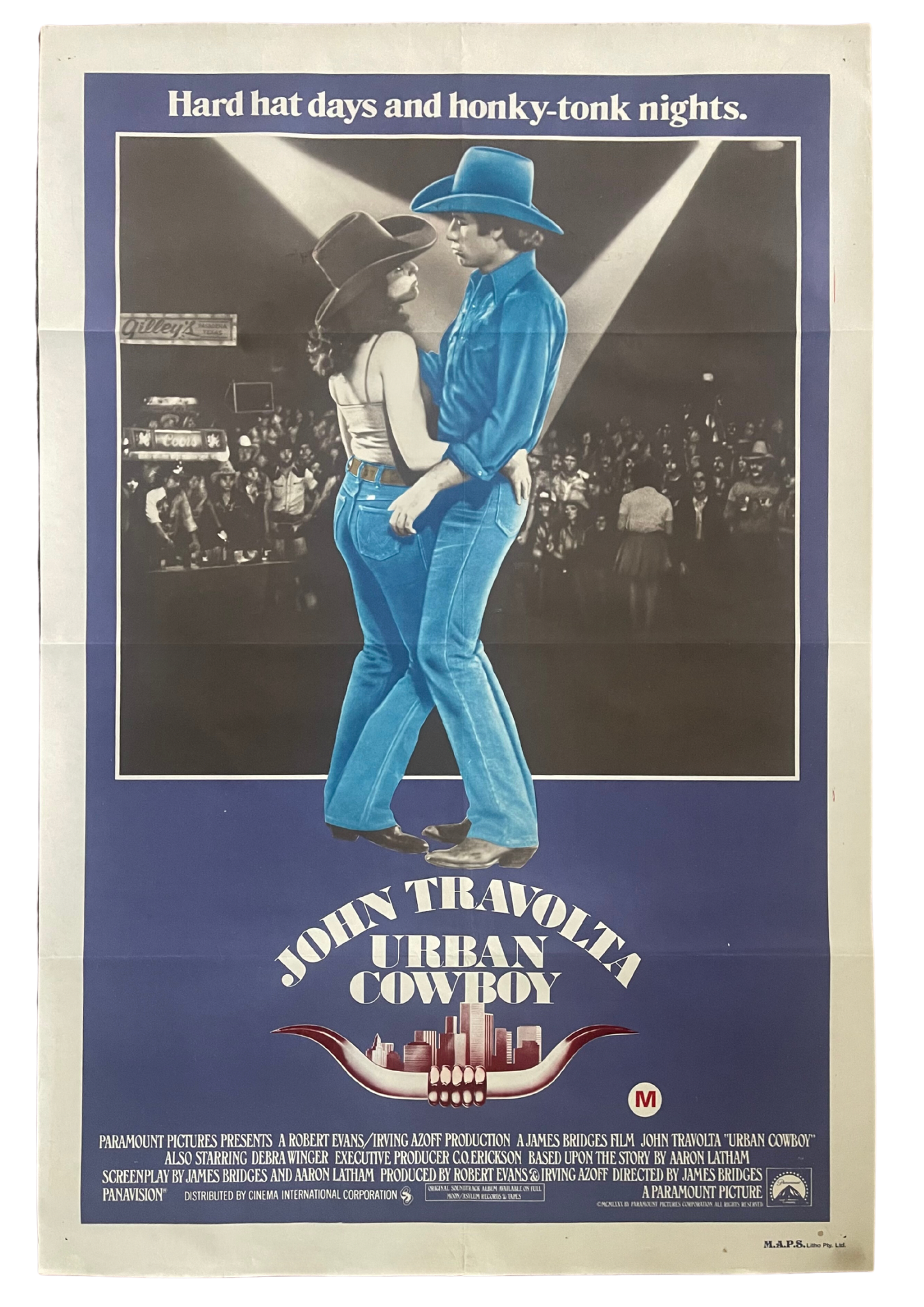 Urban Cowboy (1980) John Travolta - One Sheet