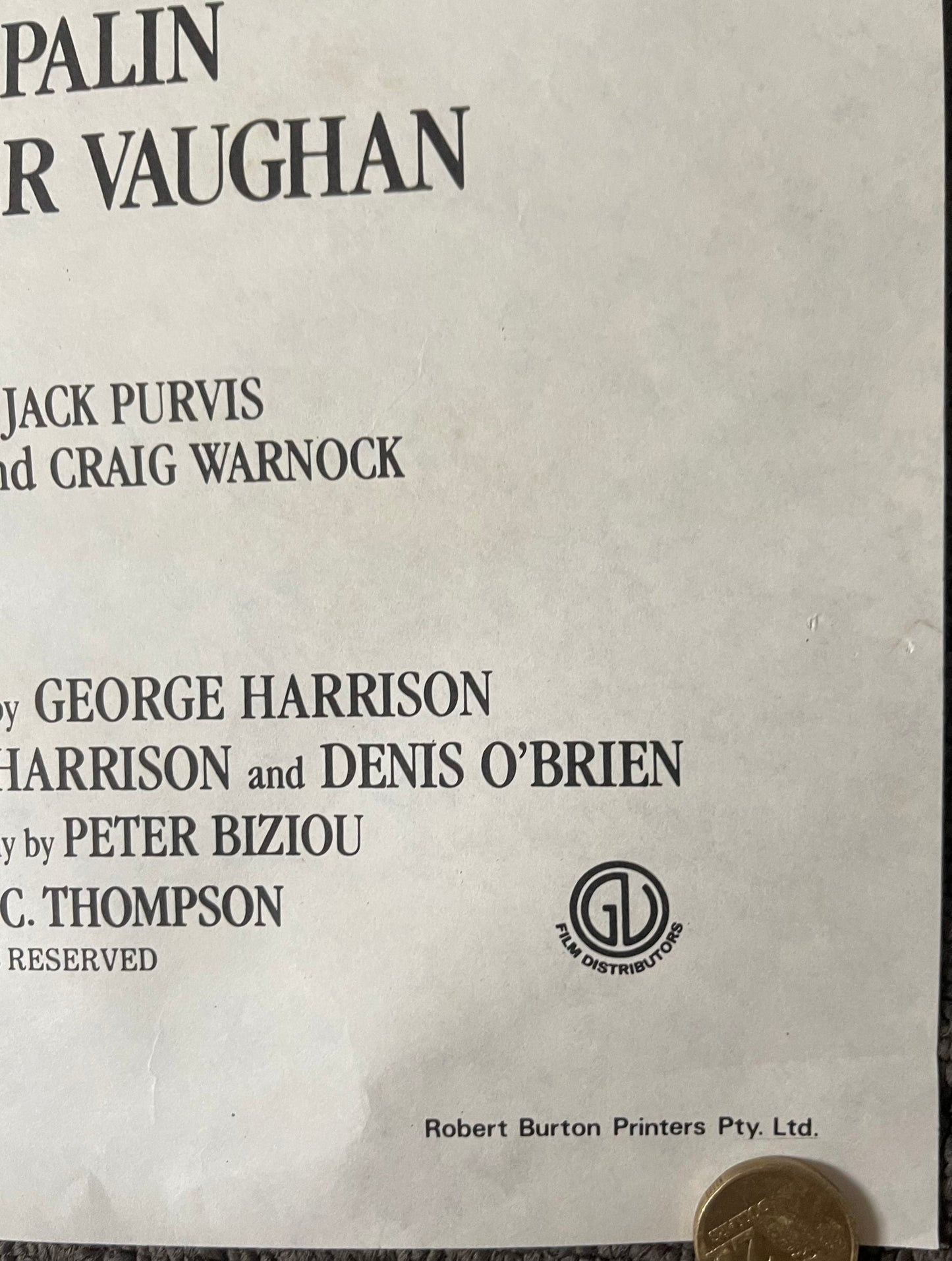 Time Bandits (1981) - Daybill