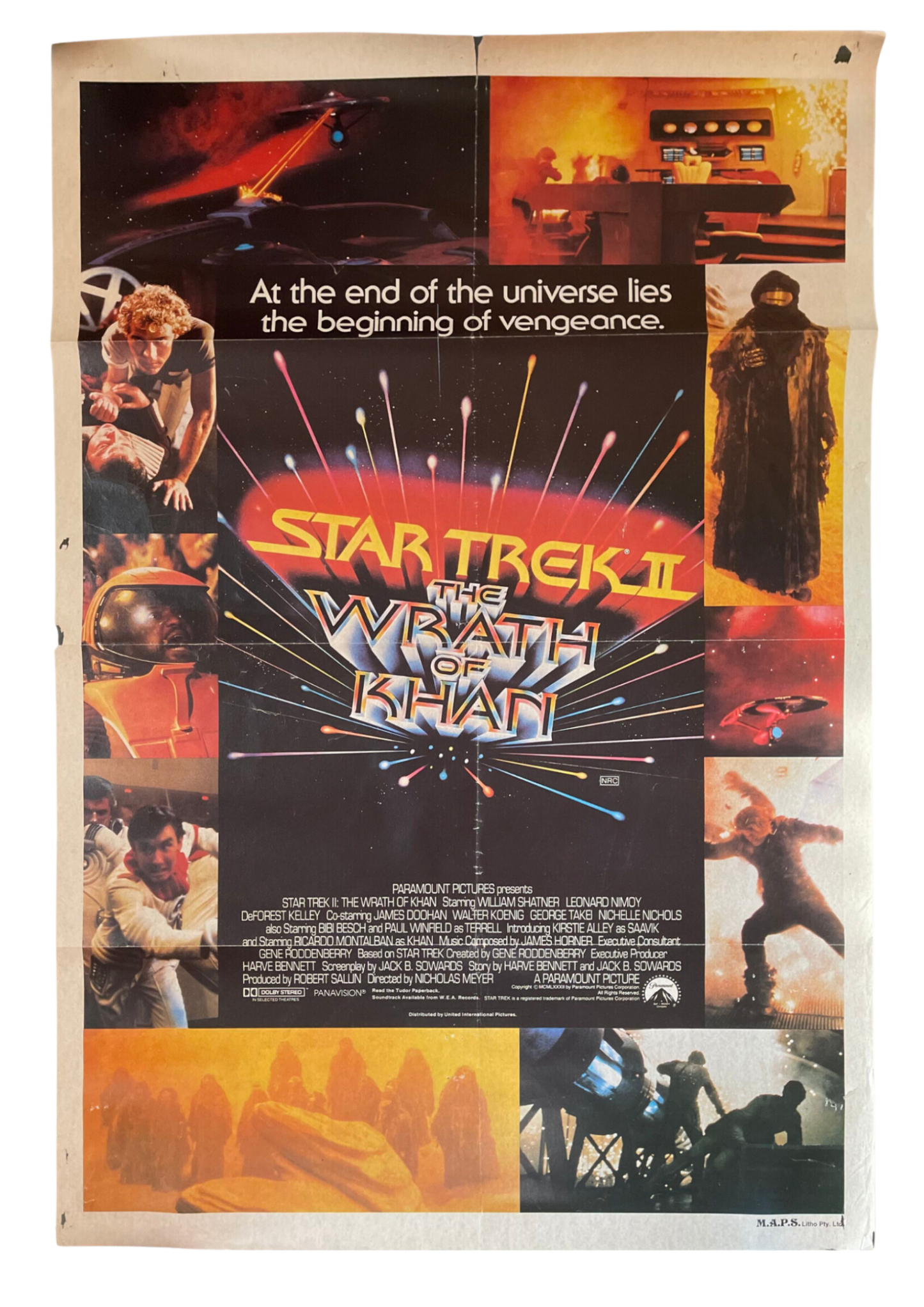 Star Trek II: The Wrath of Khan (1982) - One Sheet