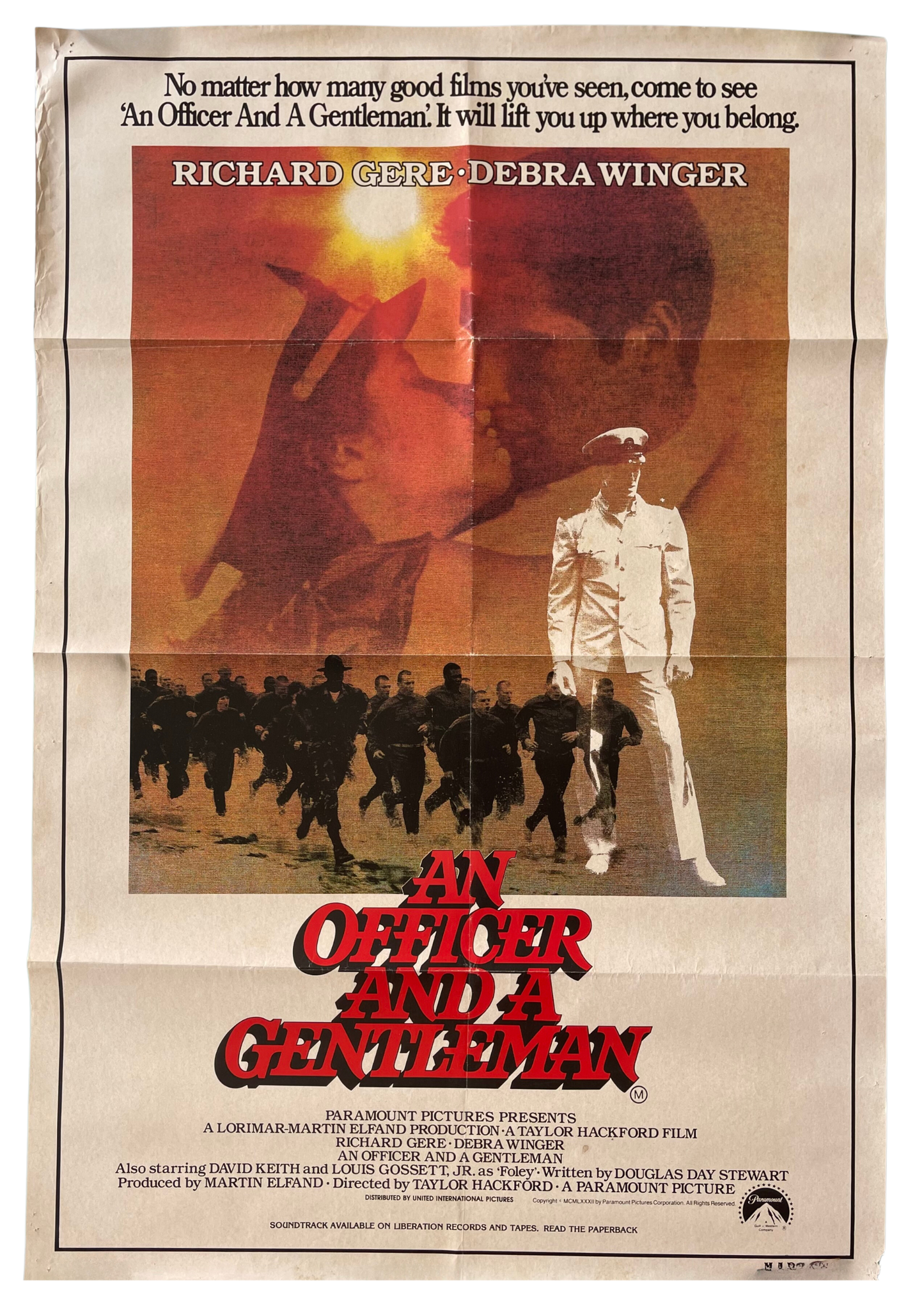 An Officer And A Gentleman (1982) - One Sheet
