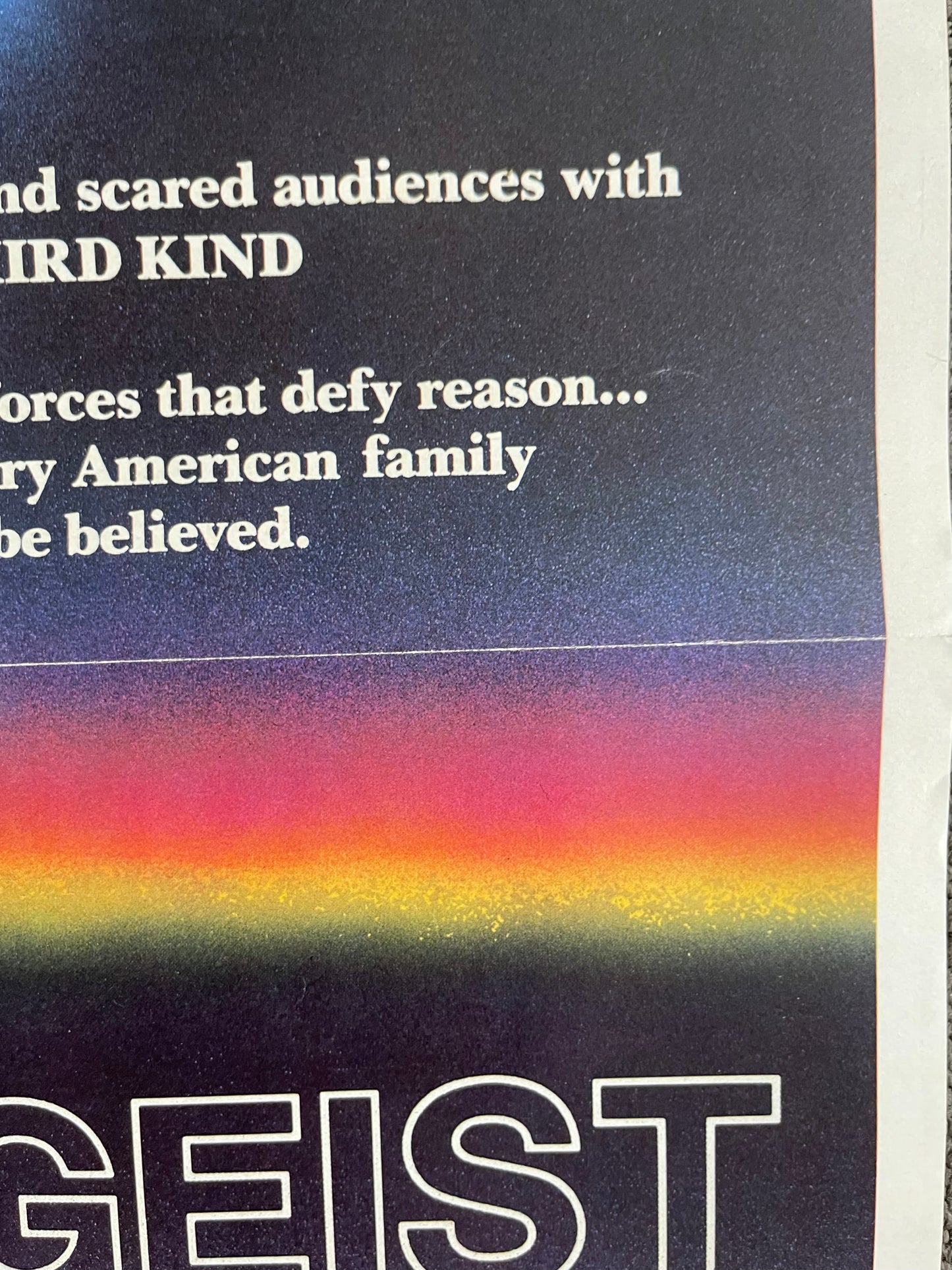 Poltergeist (1982) - Daybill