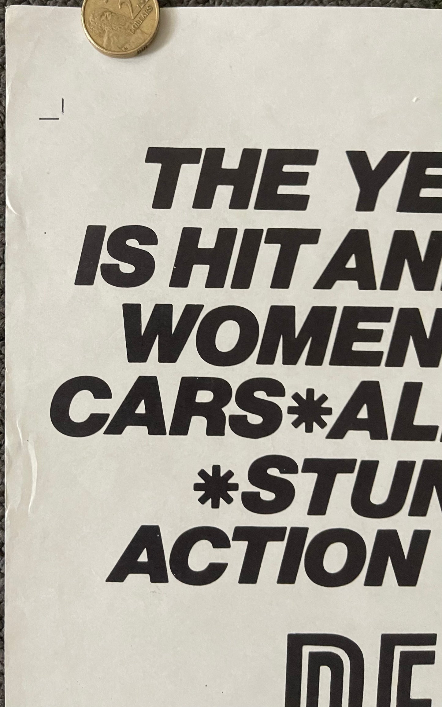 Death Race 2000 (1975) - Daybill