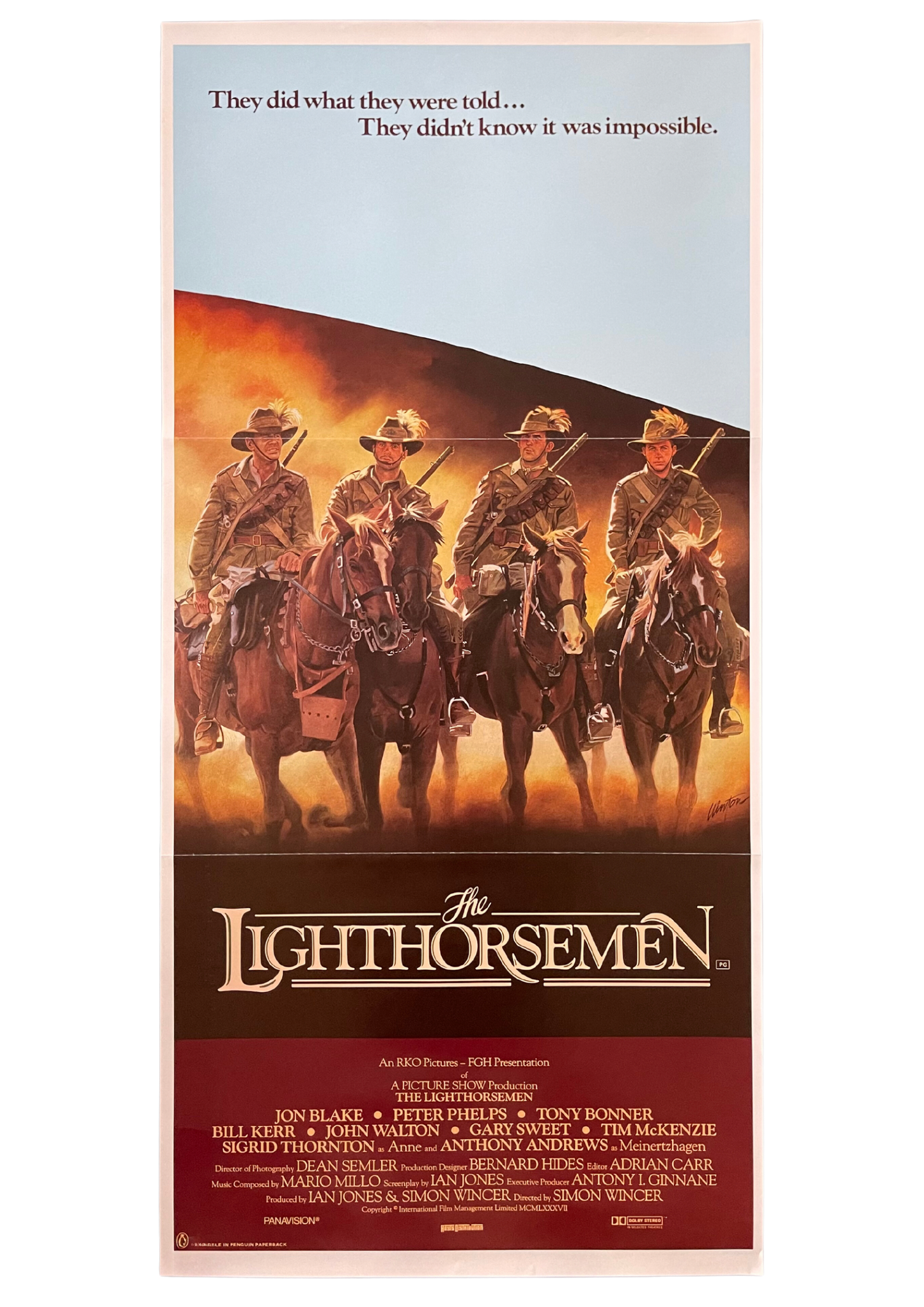 The Lighthorsemen (1987) - Daybill