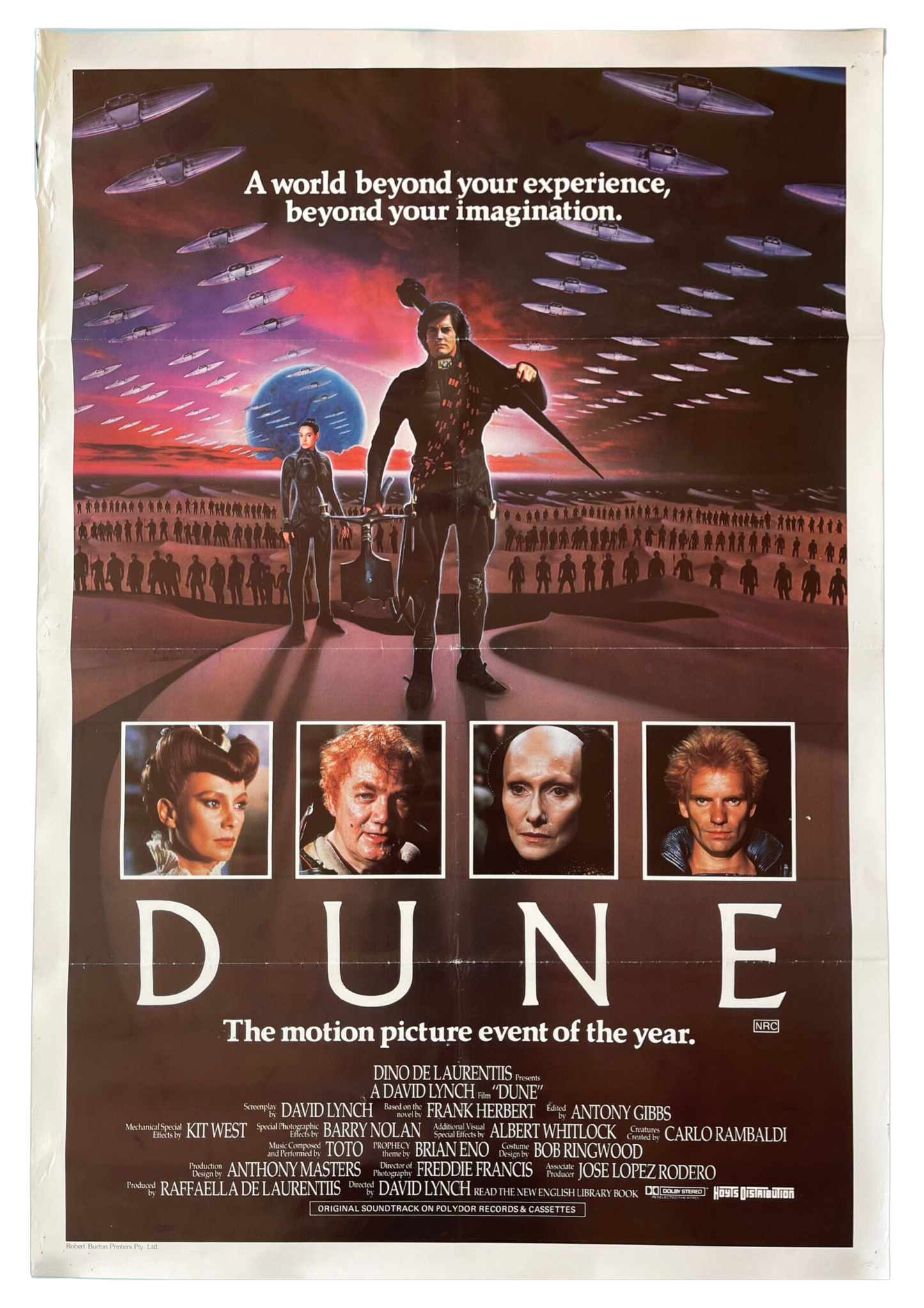 Dune (1984) - One Sheet