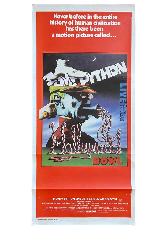 Monty Python - Live at the Hollywood Bowl (1982) - Daybill