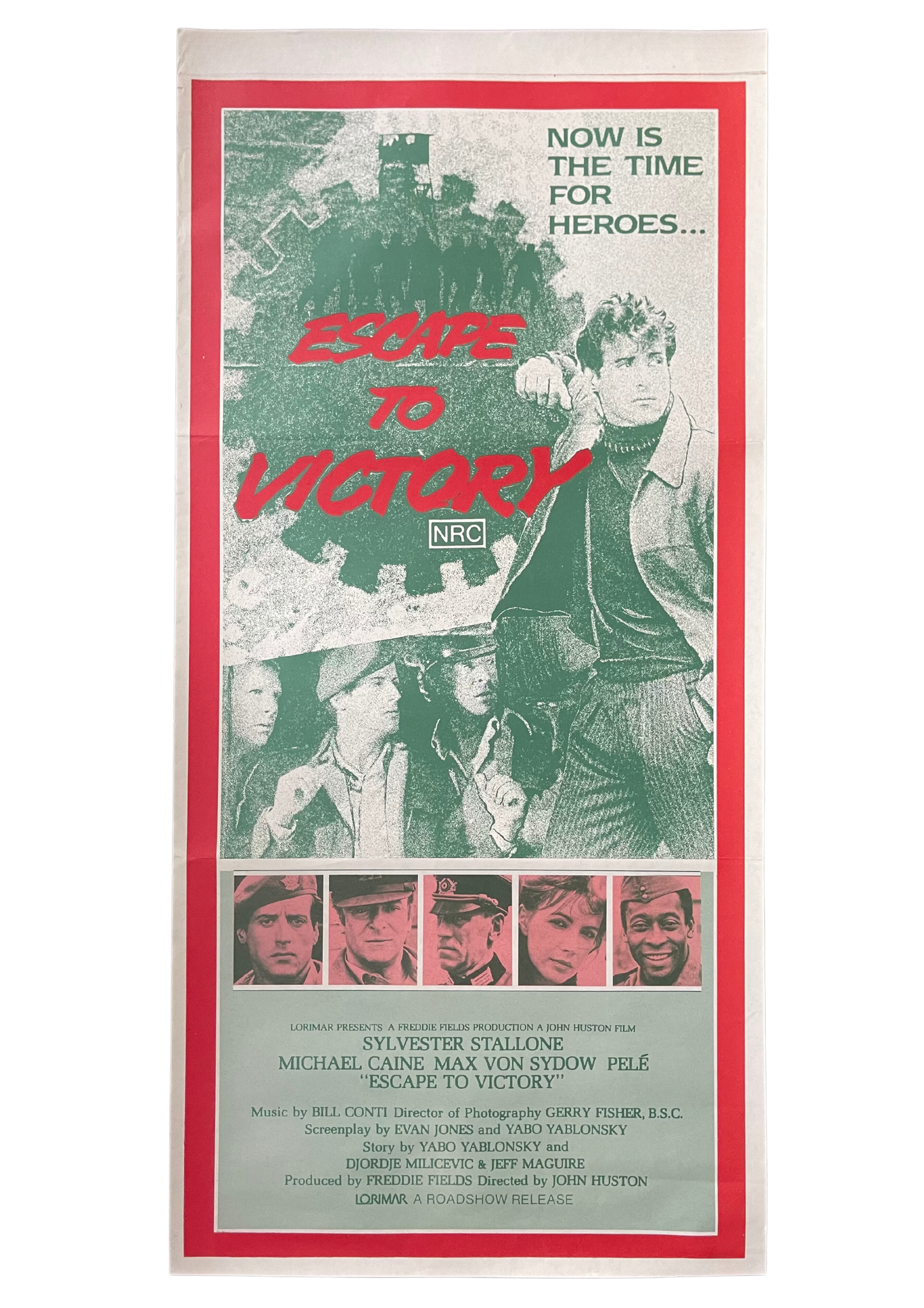 Escape to Victory (1981) Sylvester Stallone Michael Caine - Daybill