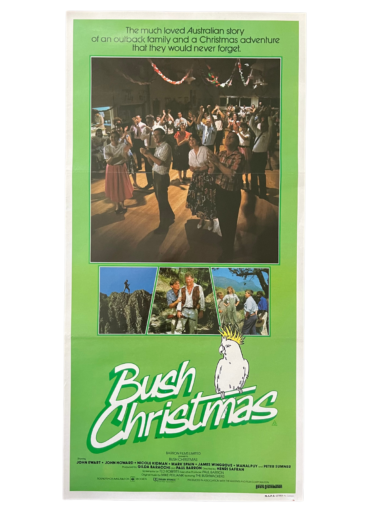 Bush Christmas (1983) Nicole Kidman - Daybill