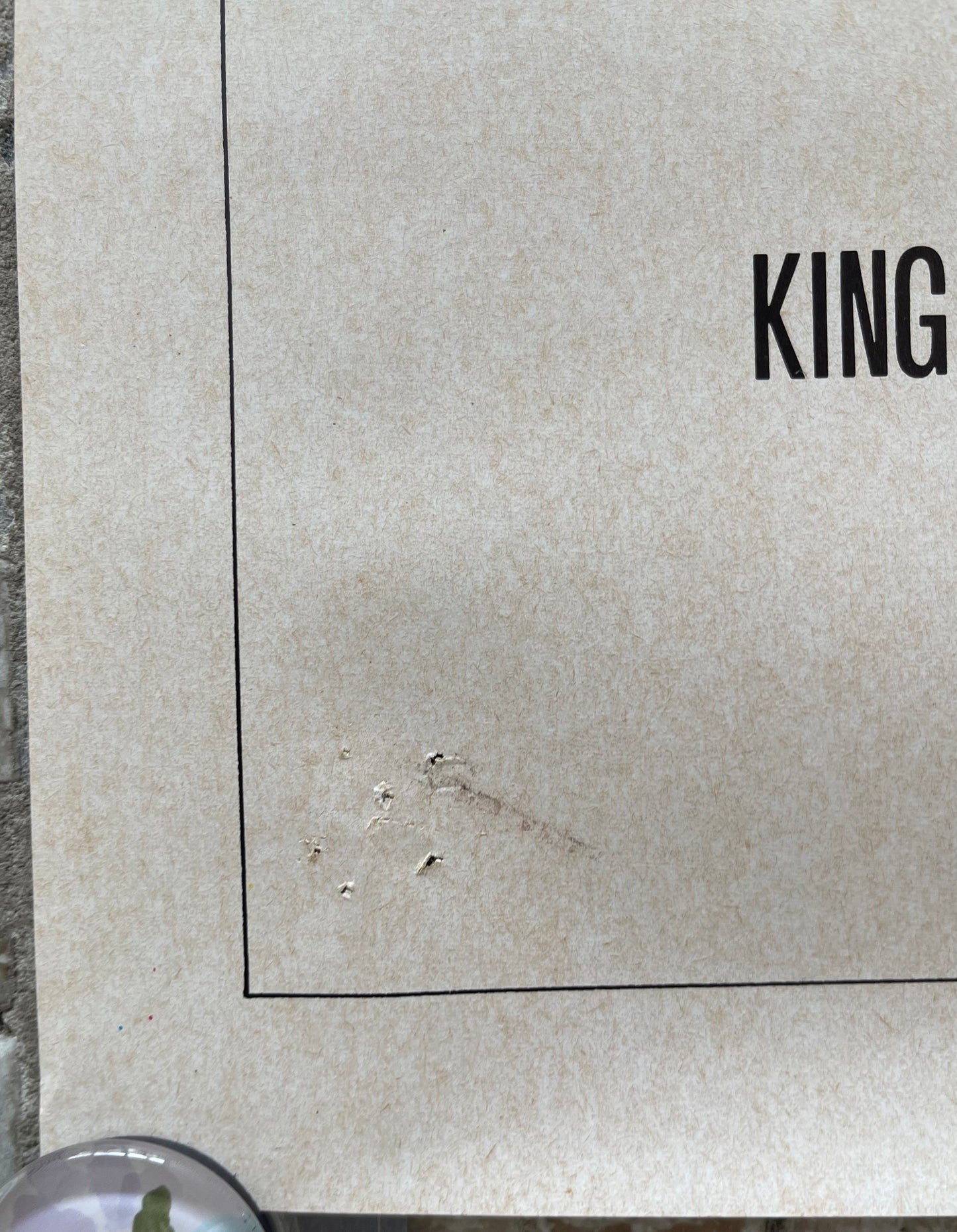 King Solomon's Mines (1985) - One Sheet