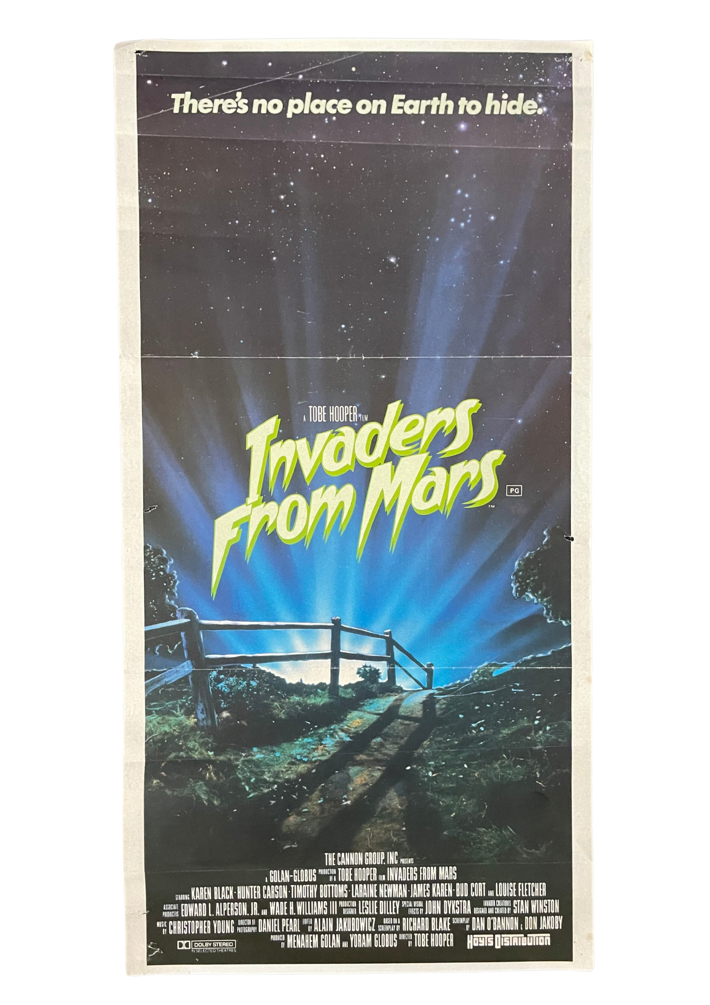 Invaders from Mars (1986) - Daybill