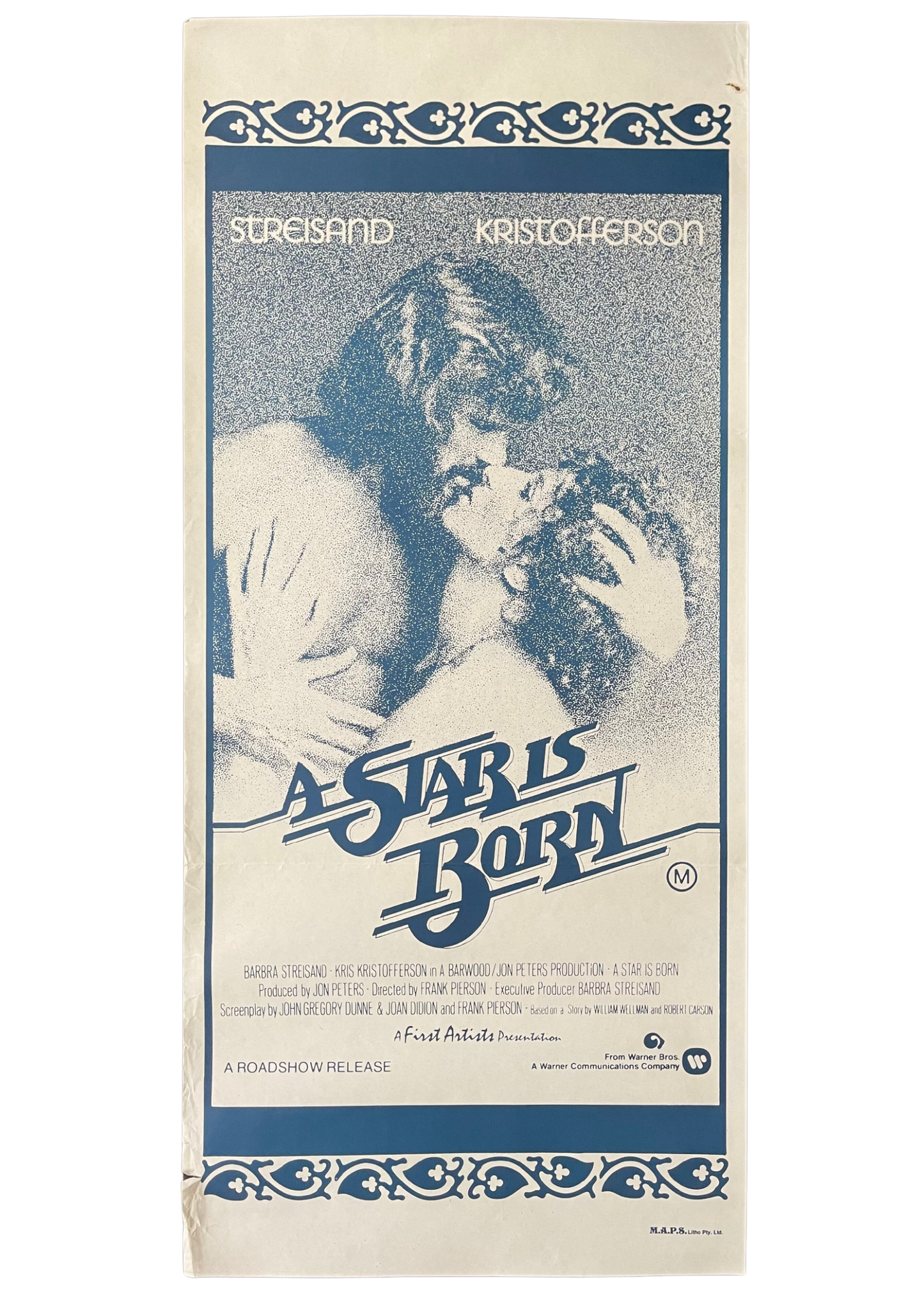A Star Is Born (1976) - Daybill