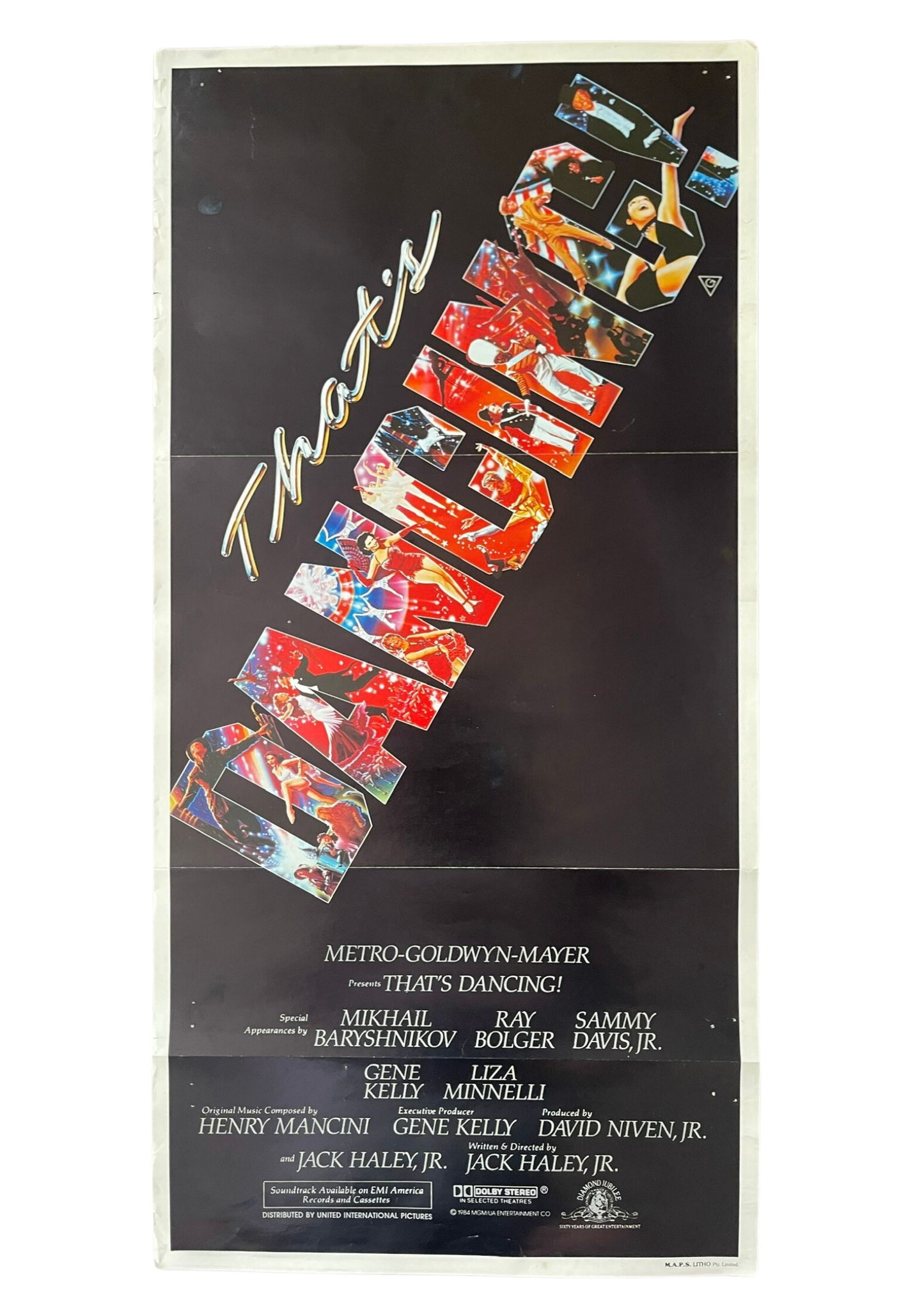 That's Dancing! (1985) - Daybill