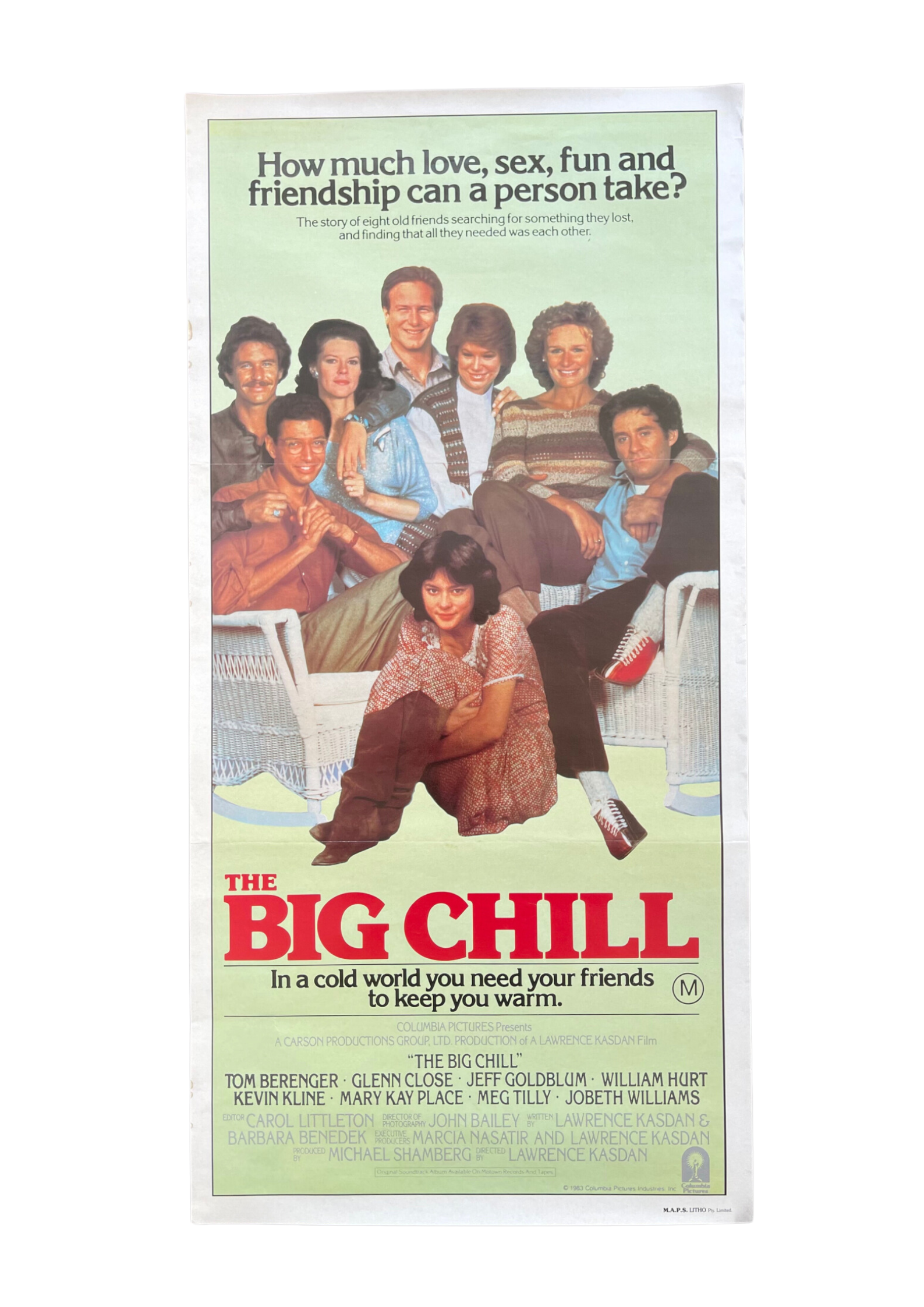 The Big Chill (1983) directed by Lawrence Kasdan • Reviews, film +