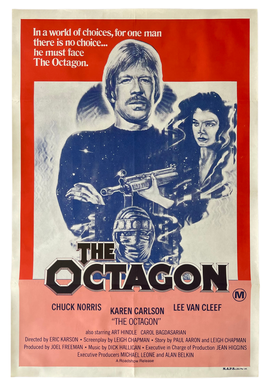 The Octagon (1980) Chuck Norris - One Sheet