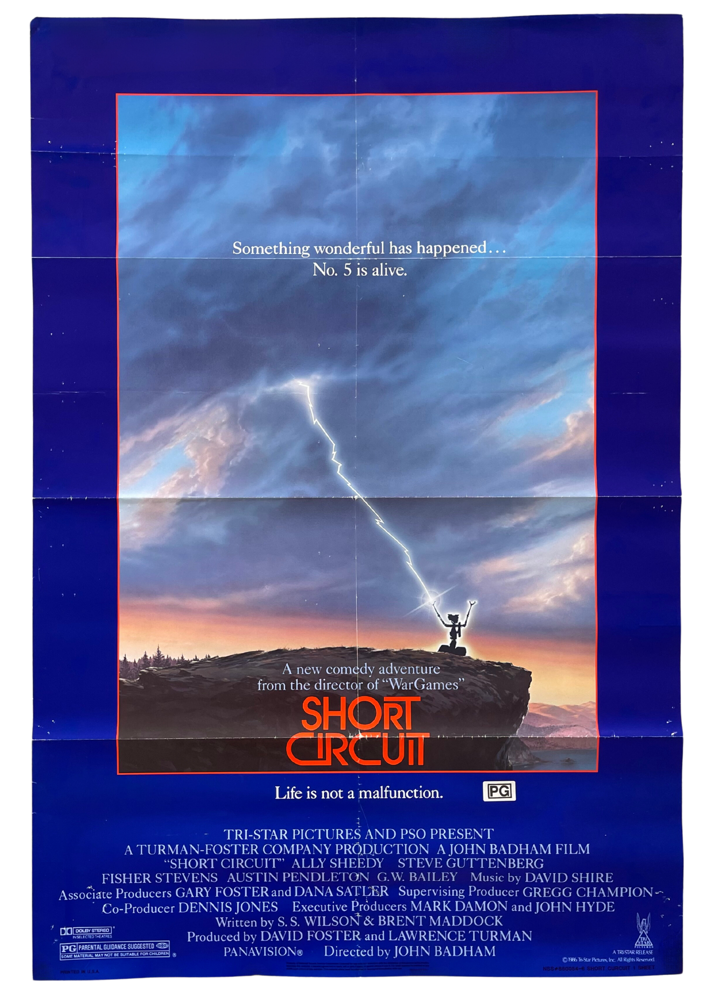 Short Circuit (1986) - One Sheet