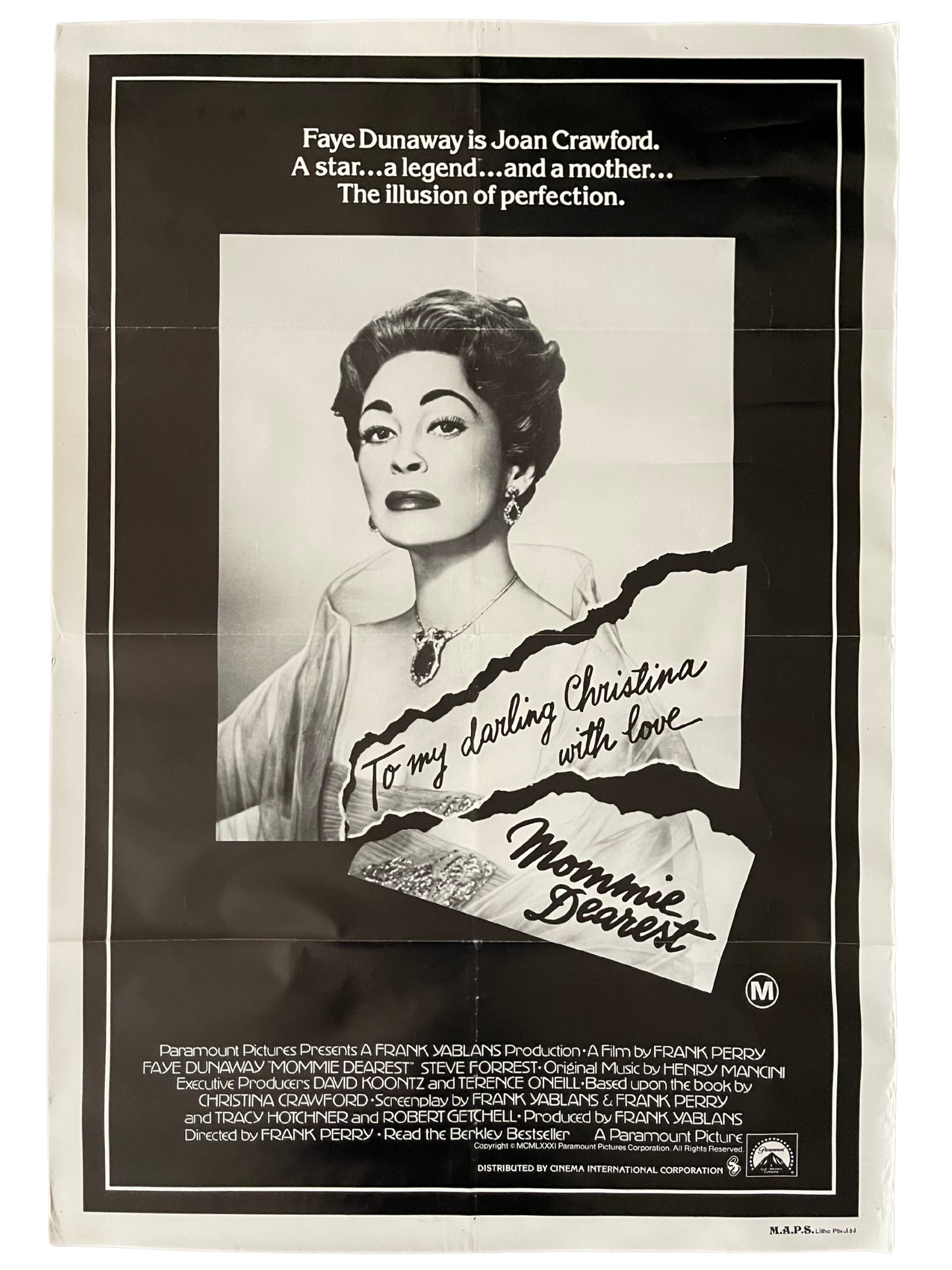 Mommie Dearest (1981) - One Sheet
