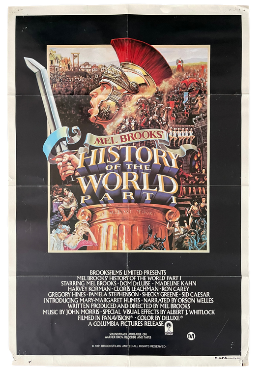 History of The World Part I (1981) - One Sheet