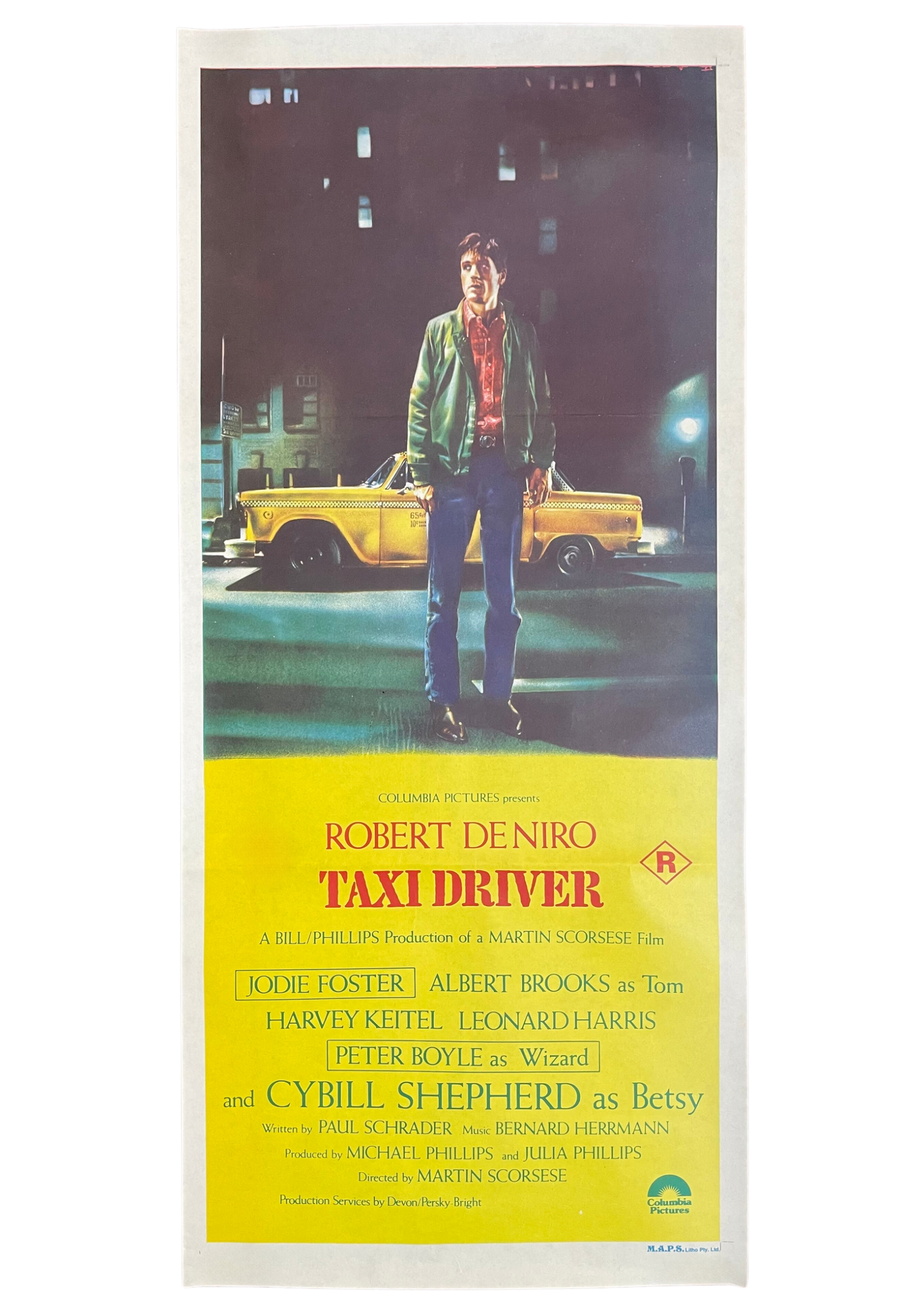 Taxi Driver (1976) - Daybill